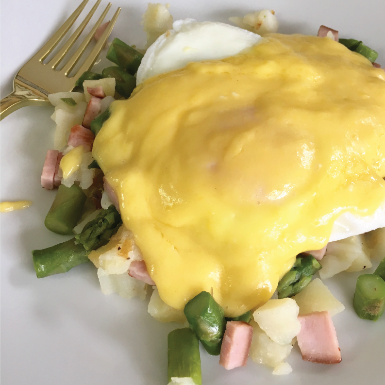 Eggs Benedict Hash