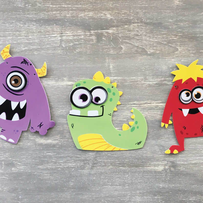 DIY Monster City Banner Tutorial