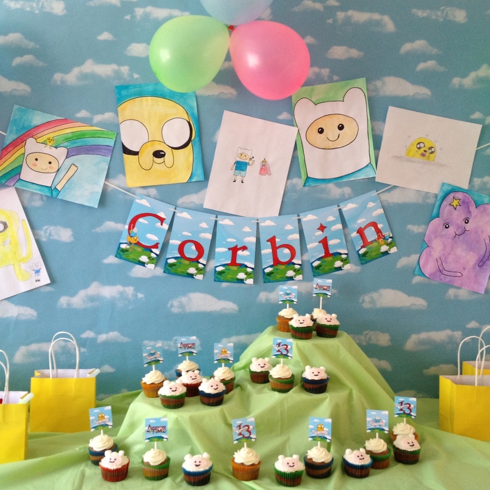 ADVENTURE TIME BIRTHDAY PARTY