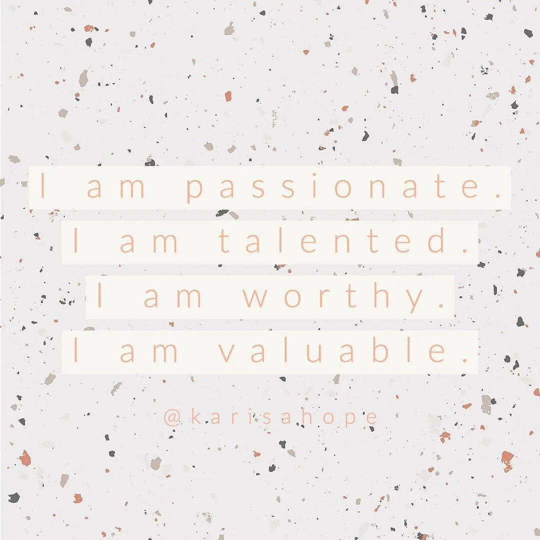 ✨ Affirmations for Performers &amp; Artists ✨

If there&rsquo;s one thing I&rsquo;ve learned in life, it&rsquo;s that YOU have to see the value in yourself before you can expect ANYONE ELSE to. That&rsquo;s why I highly recommend daily affirmations (