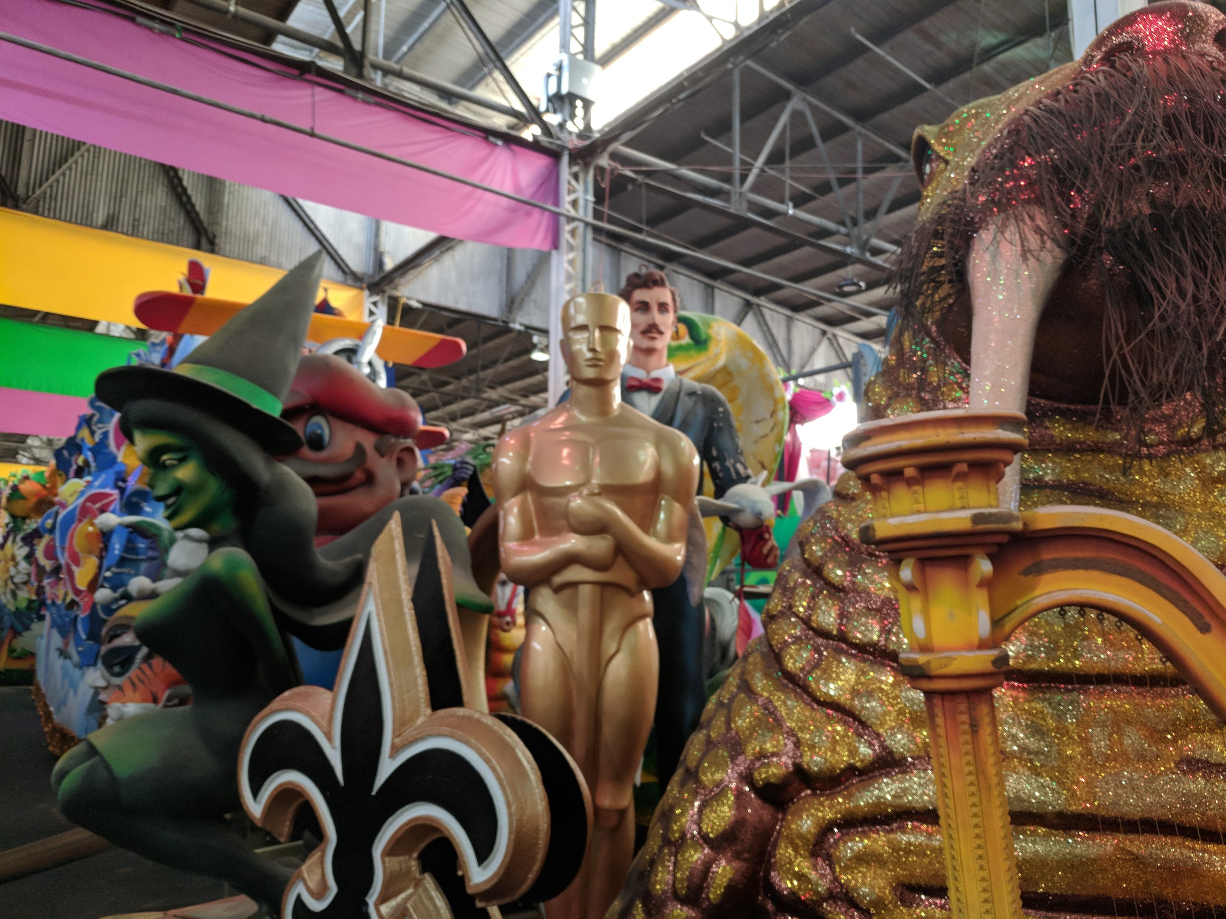 Mardi Gras World museum 