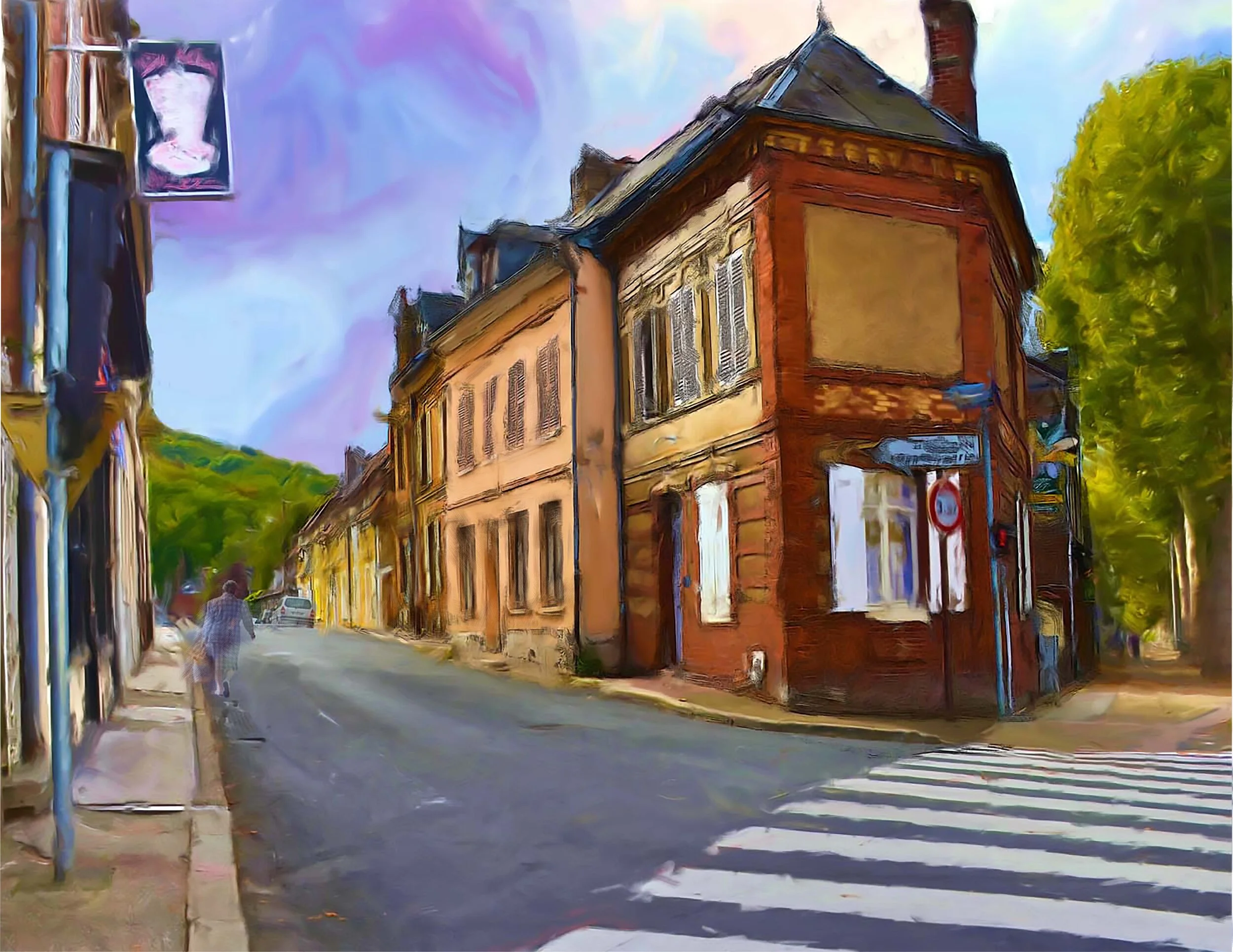 Street Corner, France