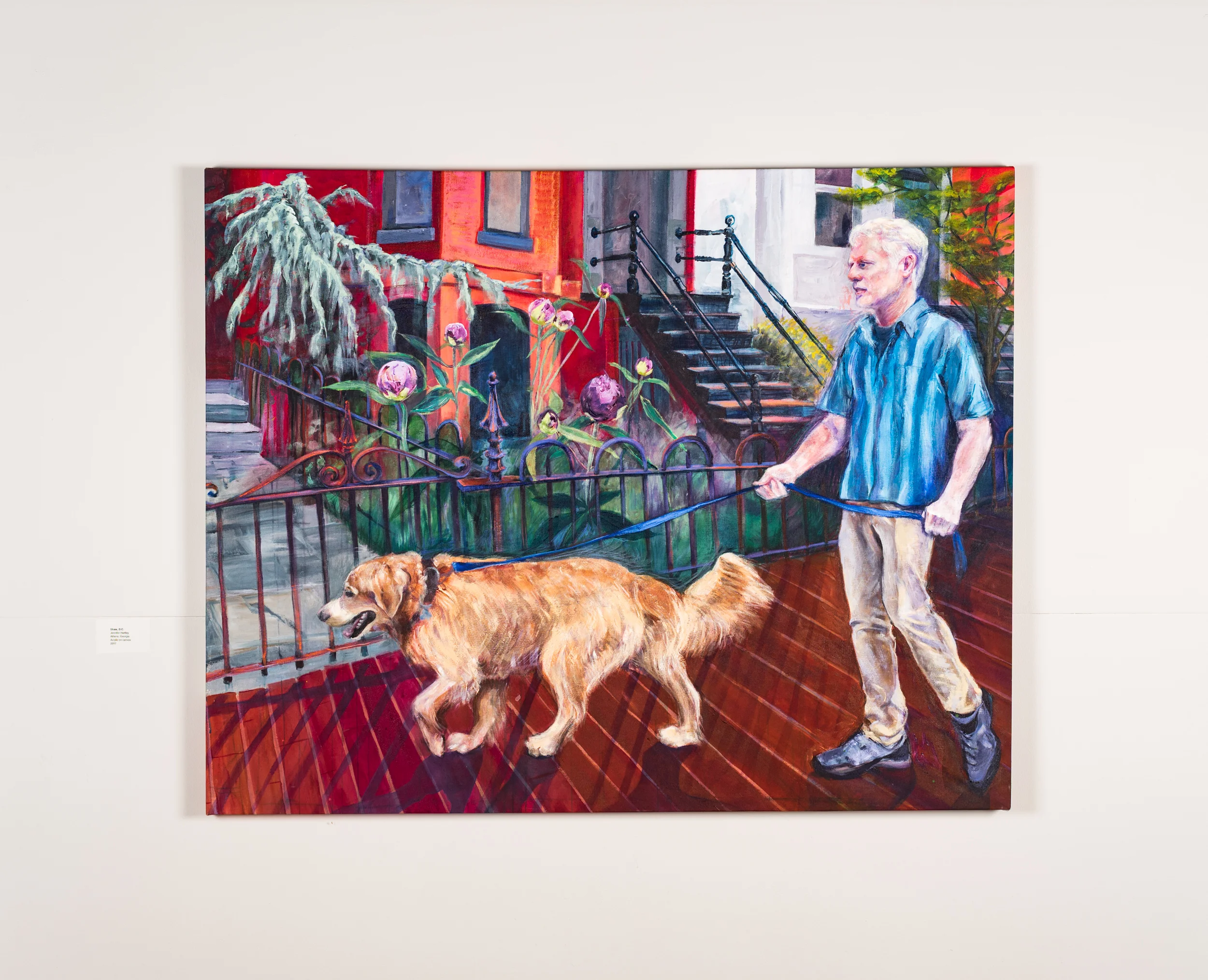 Shaw, D.C. Jennifer Hartley Athens GA Acrylic on Canvas 2017