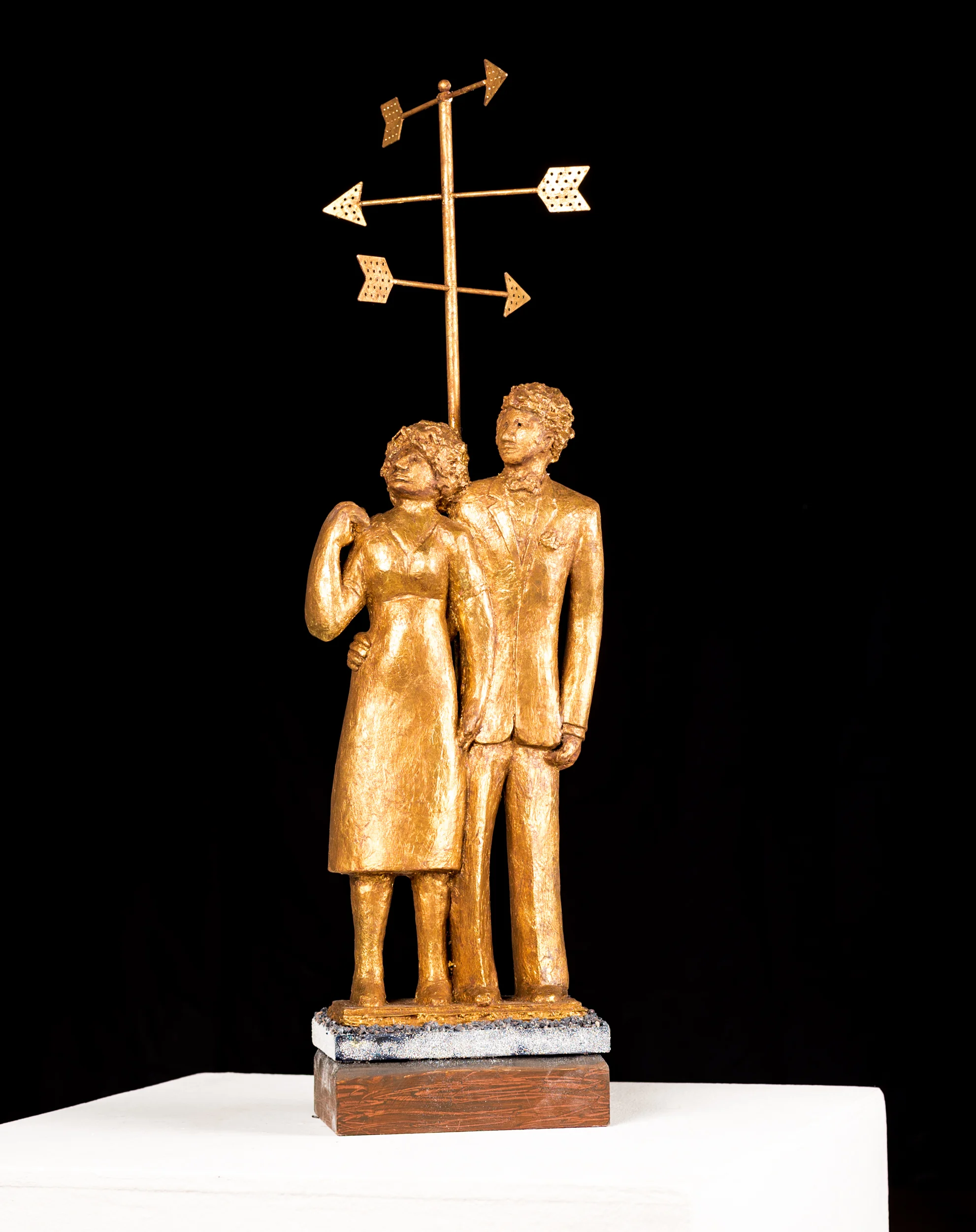 Tourists Robert Clements Athens, GA sculpture 2017 $2,500