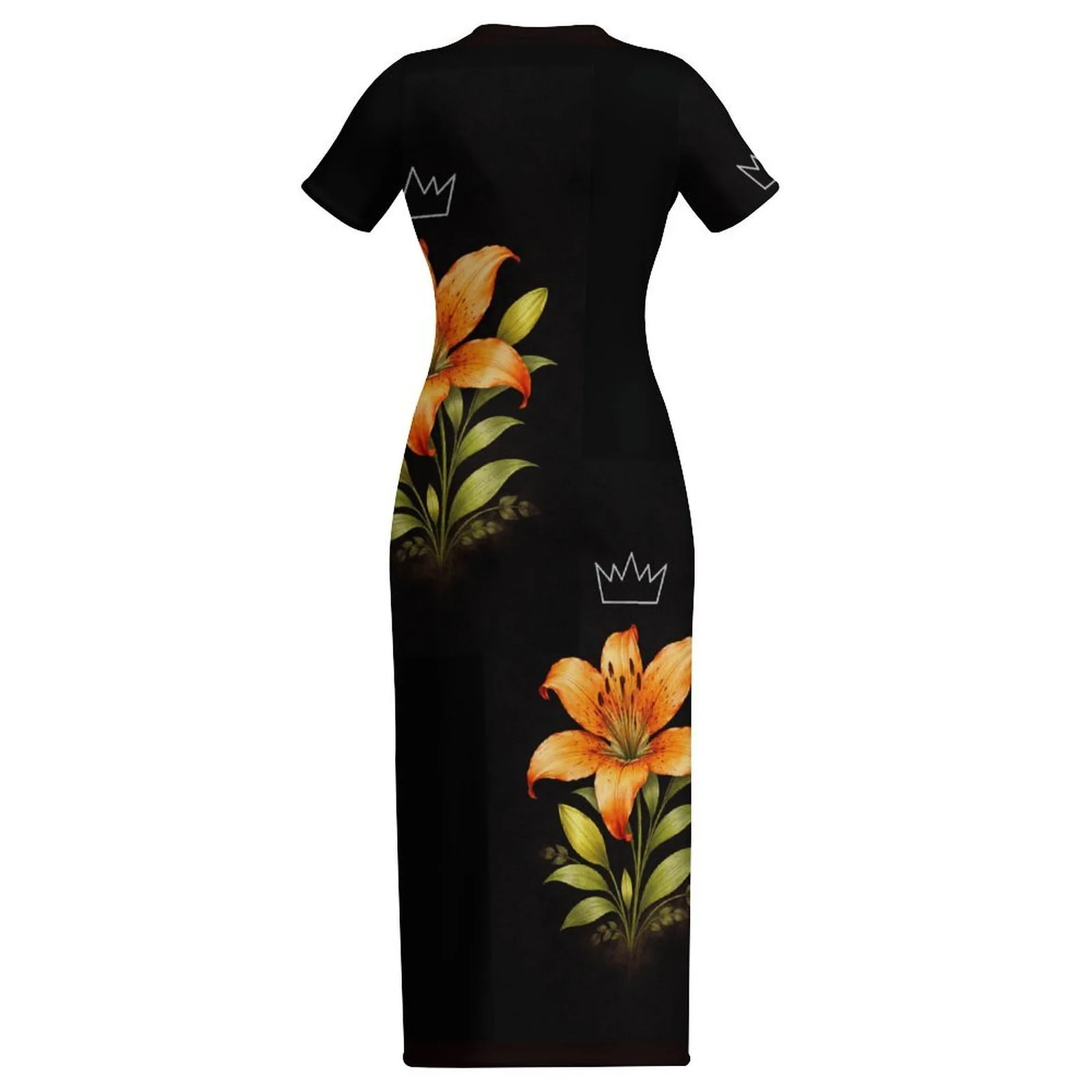 Crown & Lilies Bodycon Dress