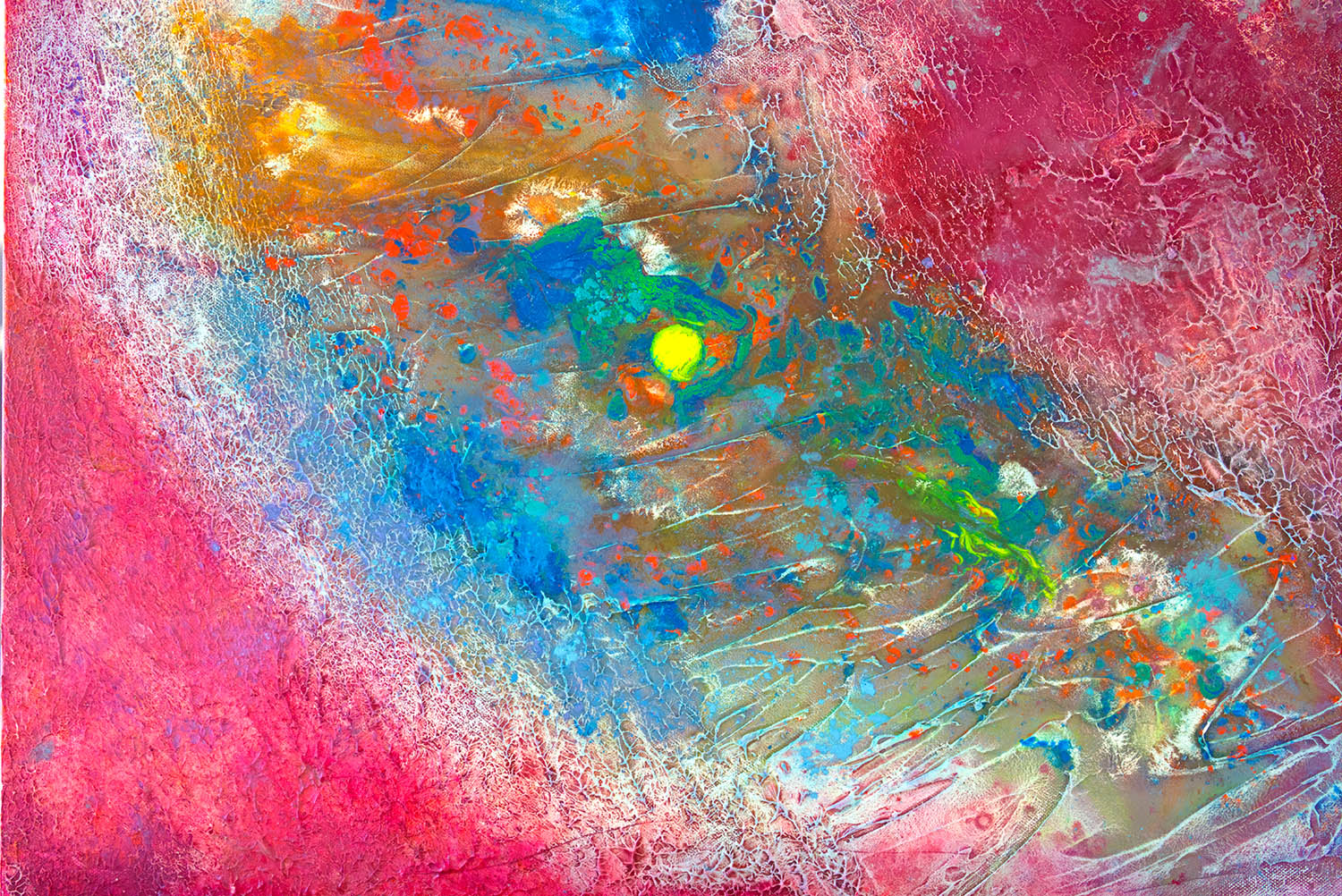 Acrylic Painting on stretched canvas Size: 18 H x 24 W x 1.5 in