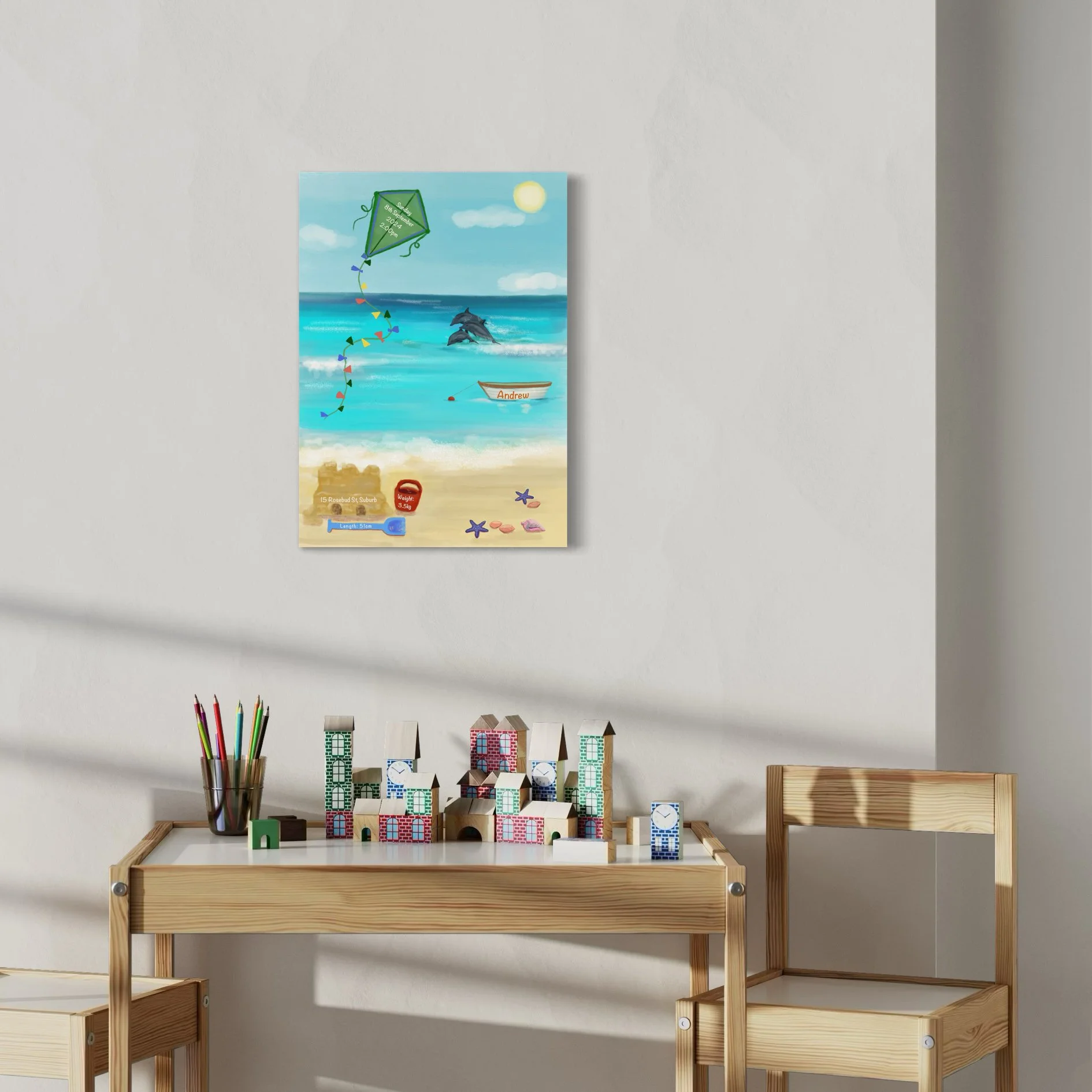 Baby details - Andrew - dolphins leaping-Canvas.jpeg