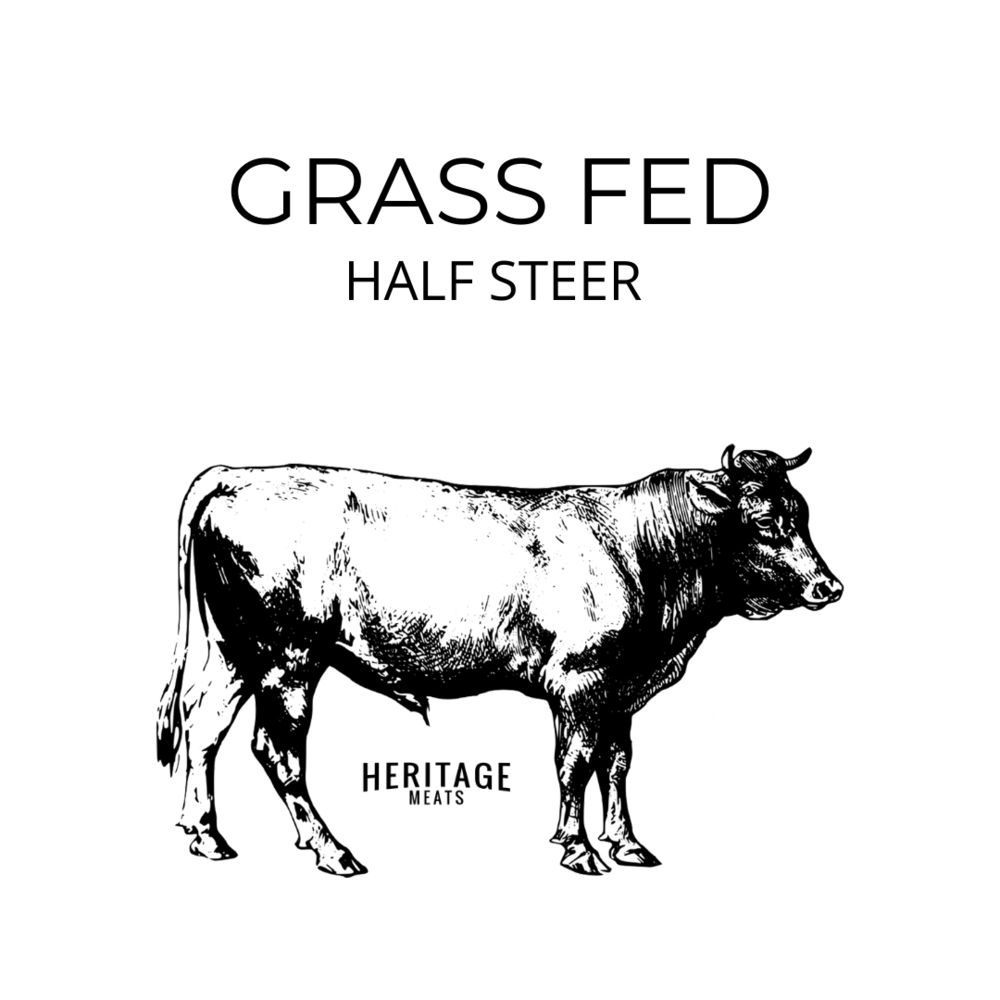 Deposit for 1/2 BEEF - GRASS FED