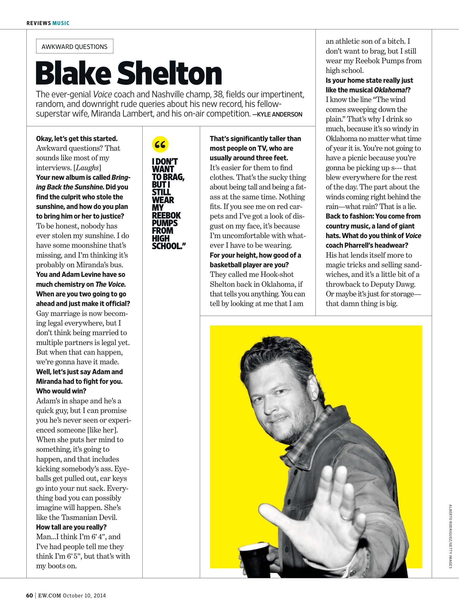 Entertainment Weekly - Oct. 10th 2014