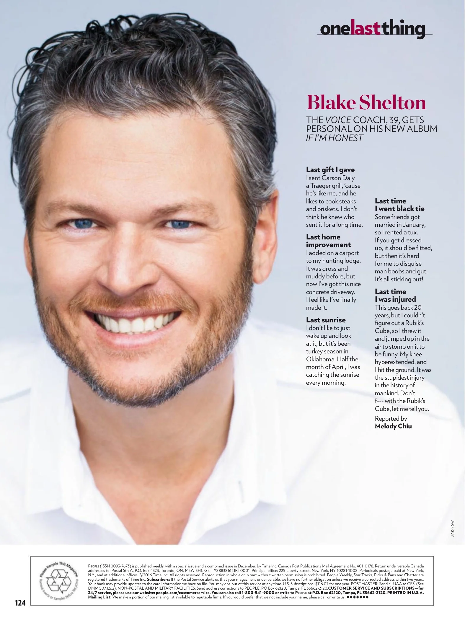 People - May 30th 2016