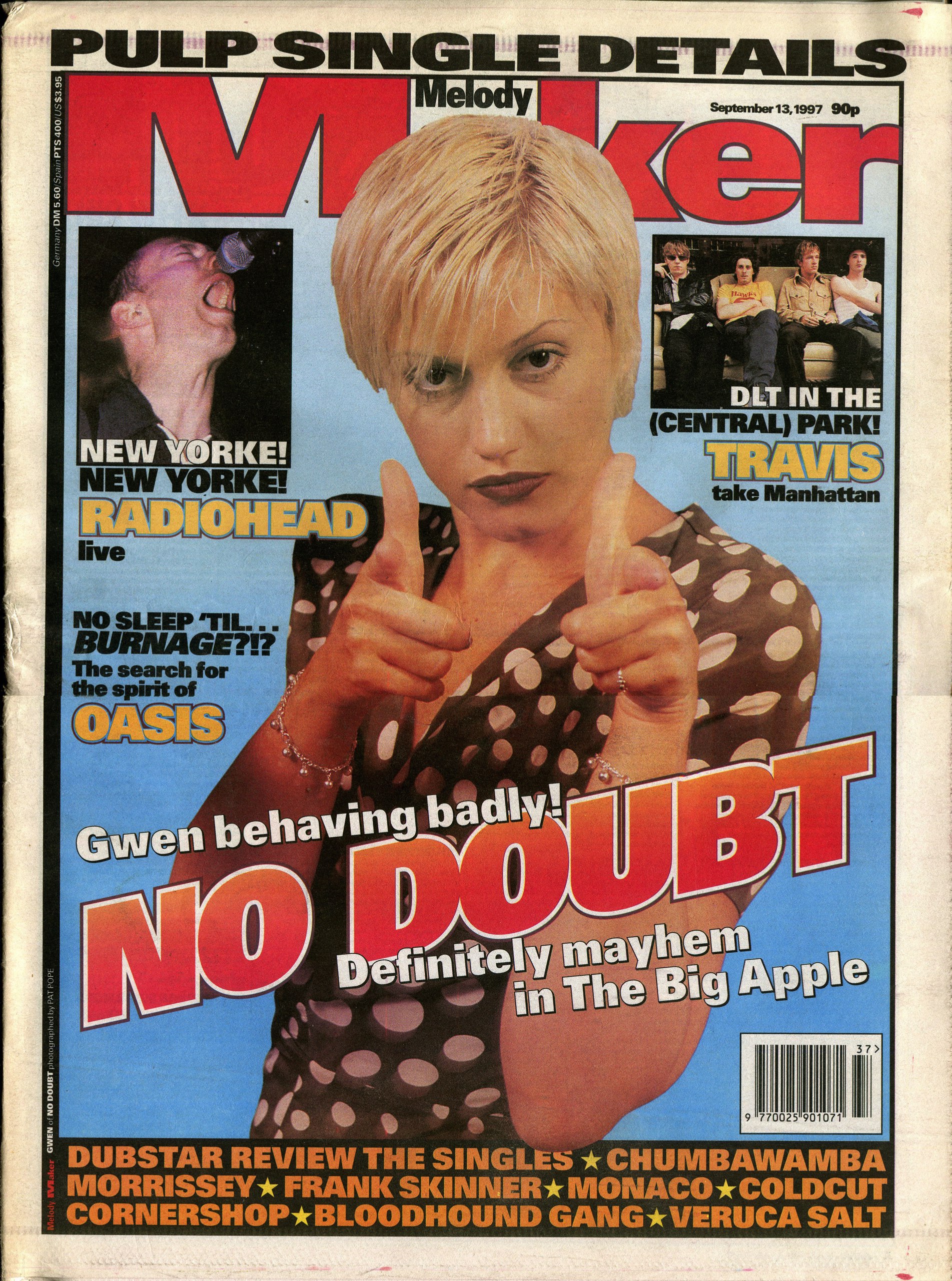 Melody Maker - Sept. 13th 1997