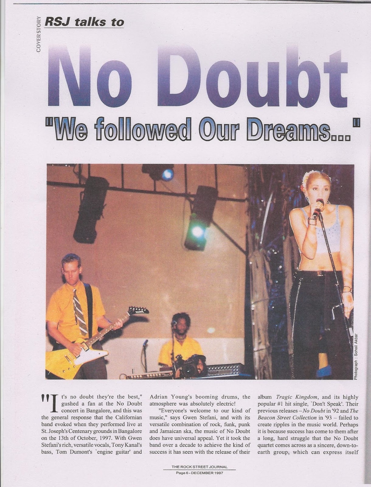 Rock Street Journal - Dec. 1997