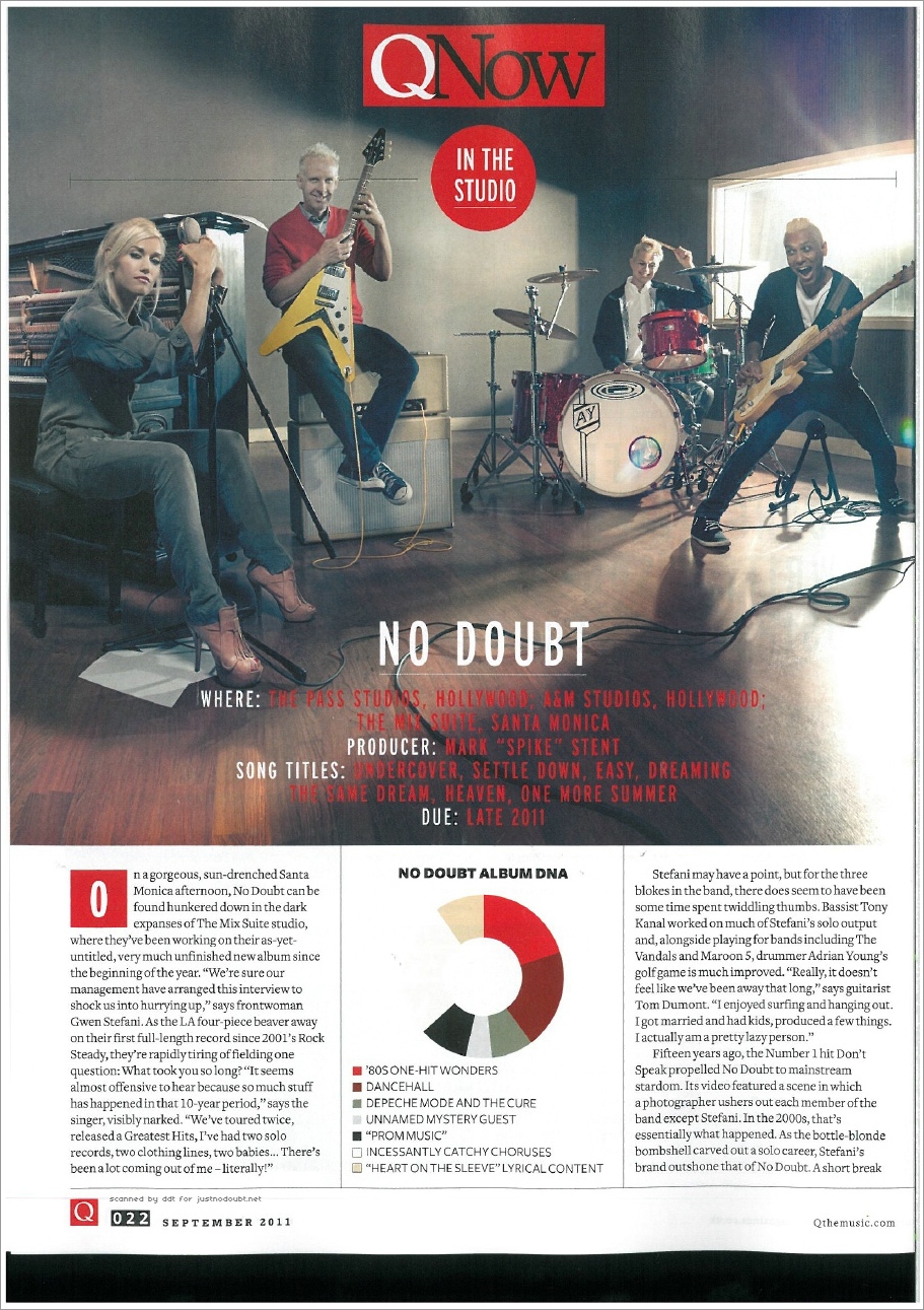 Q Magazine - September 2011
