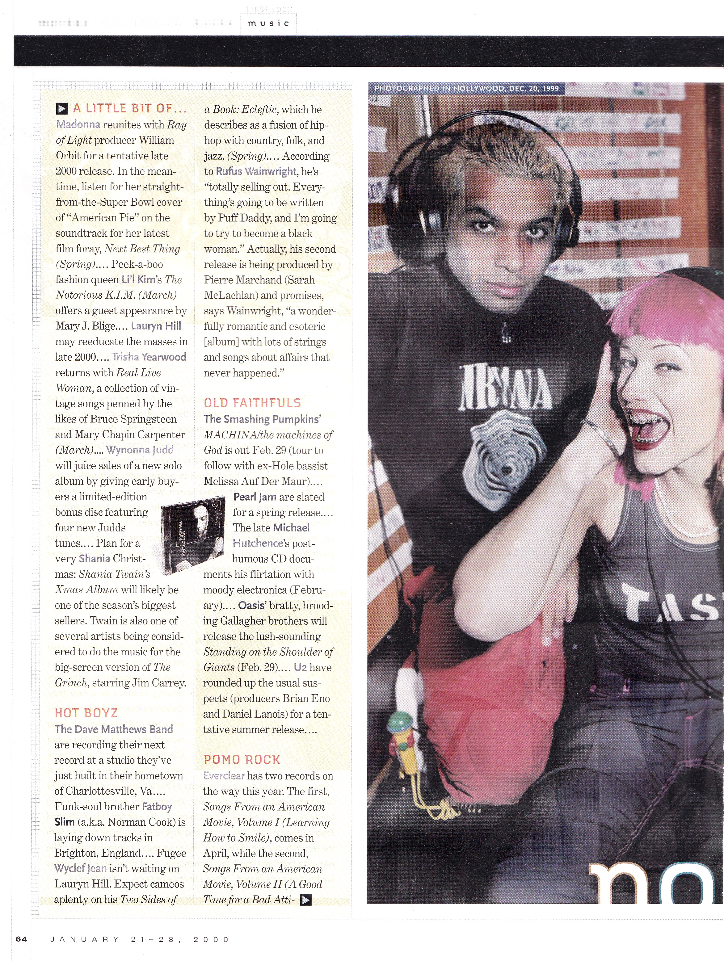 Entertainment Weekly - Jan. 21st 2000