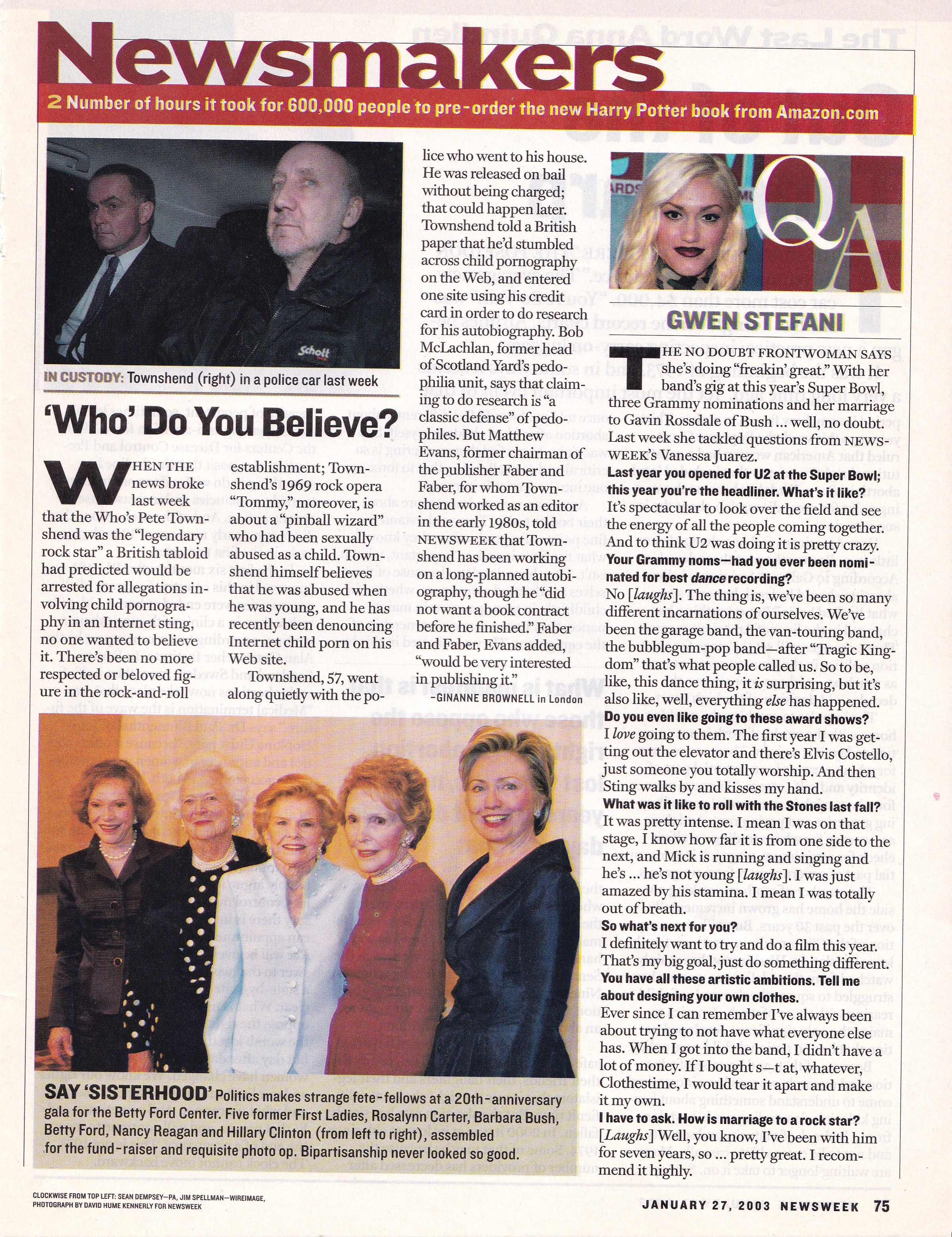 Newsweek - Jan. 27th 2003