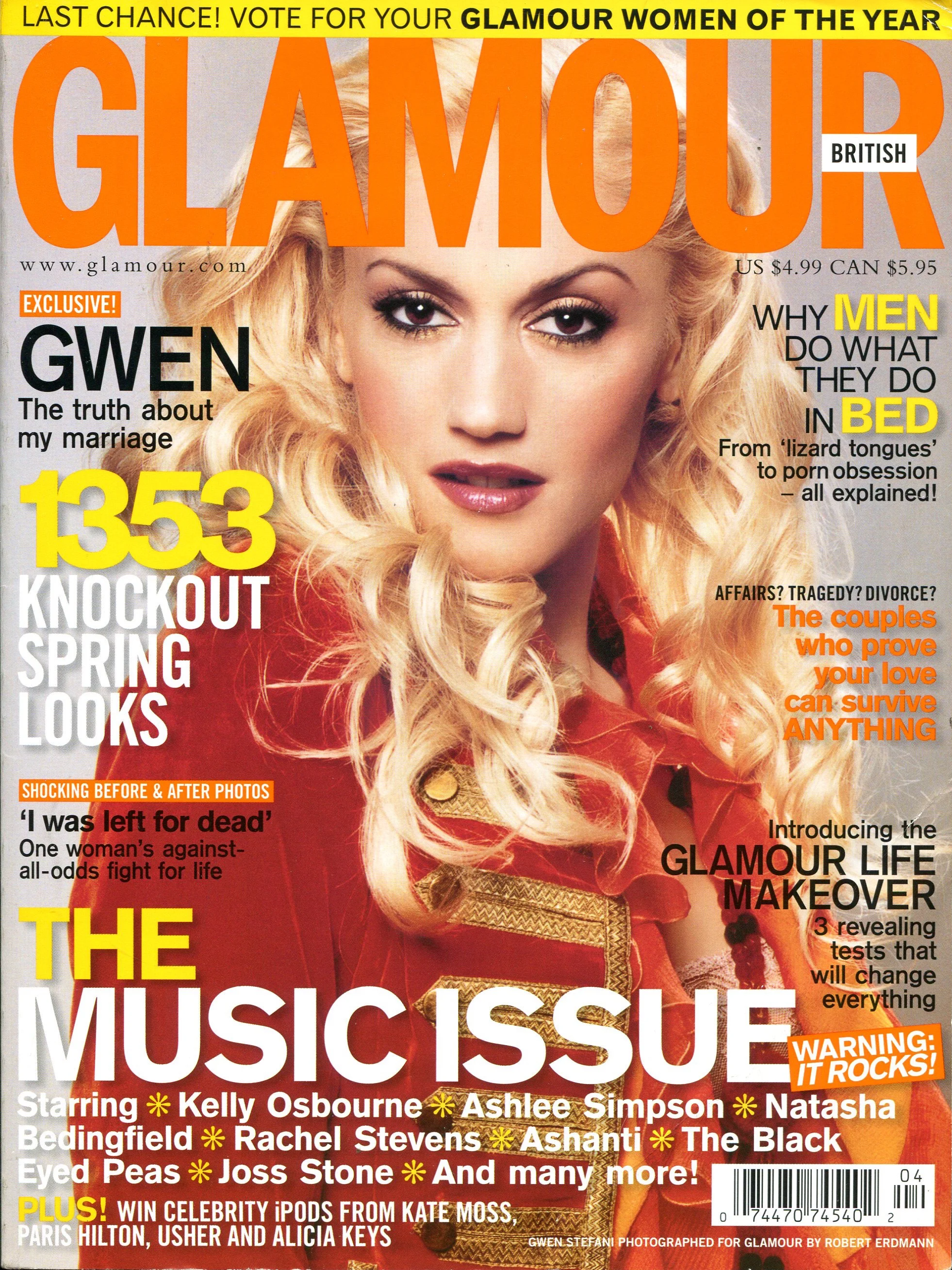 Glamour UK - April 2005