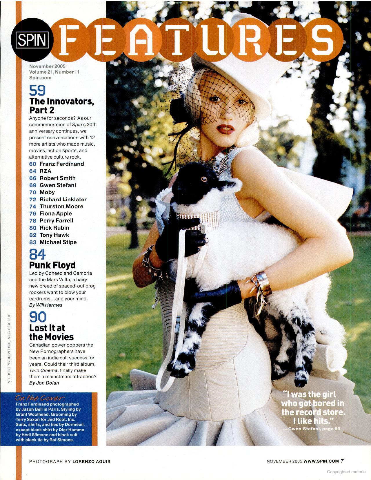 Spin - November 2005 (Copy)