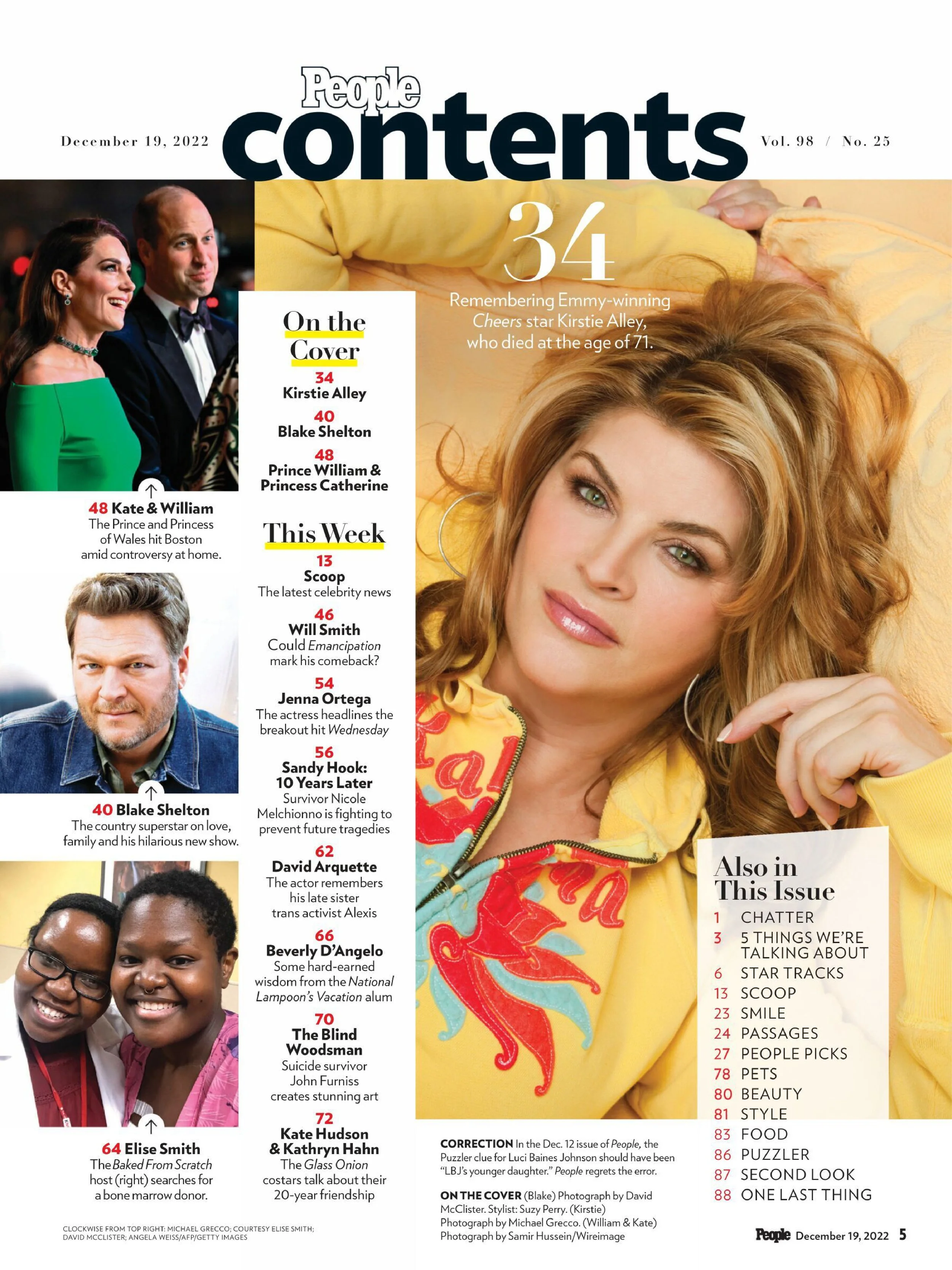 People Magazine Stack People Magazine Cover December 2022