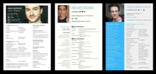 Exemples de CV confectionnés par notre coach carrière.