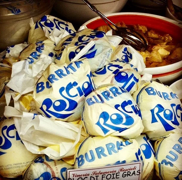 burrata from Roscioli