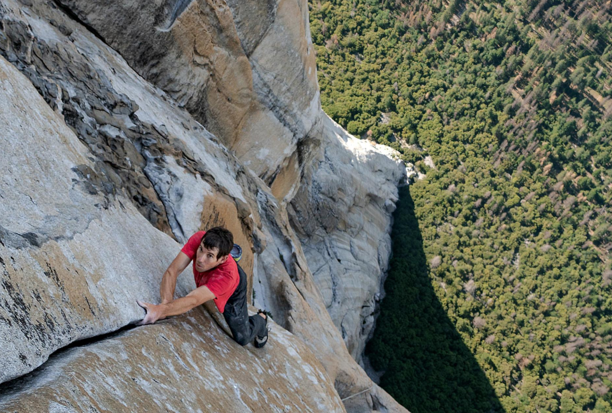 The incredible Alex Honnold, also a vegan… Copyright: The great Jimmy Chin for National Geographic