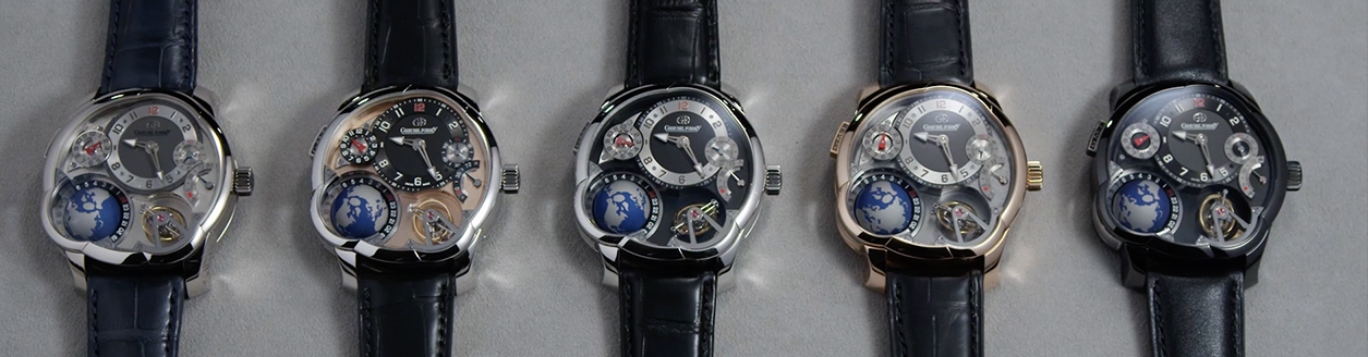 The five versions of the GMT