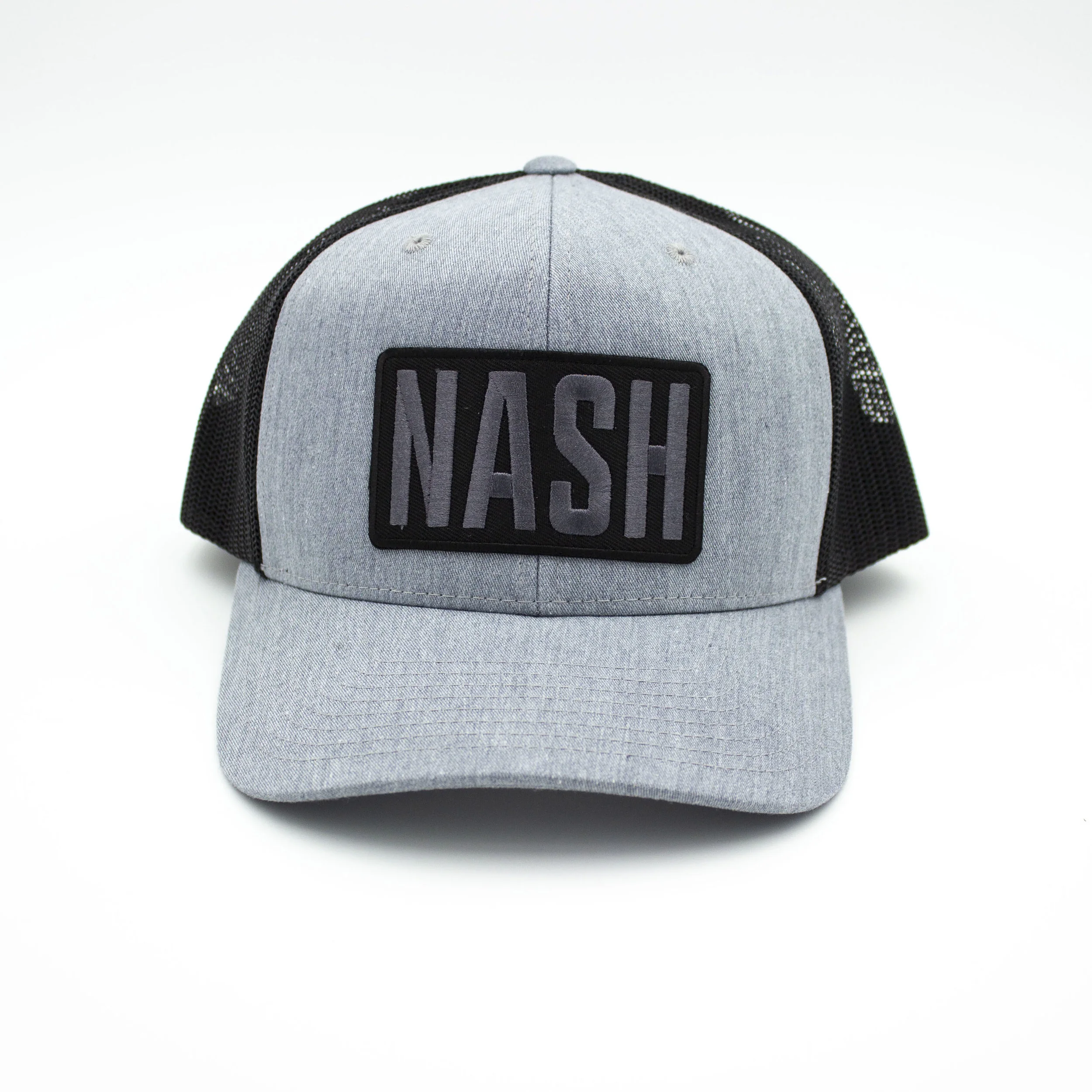 grey black nash nashville patch trucker hat collection project