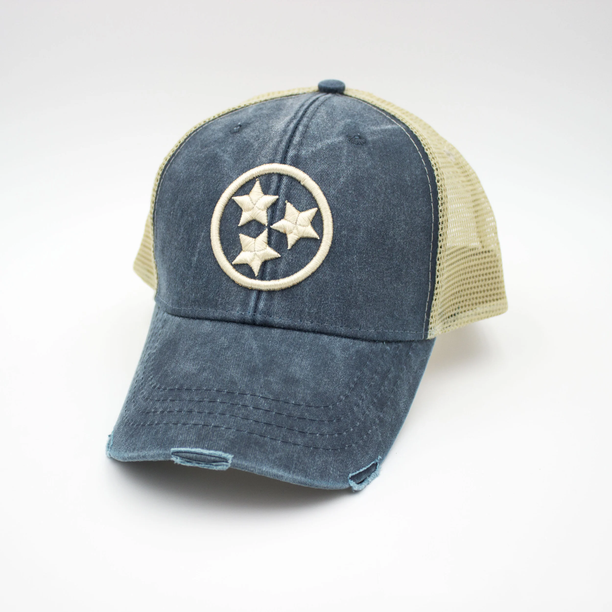 navy Tristar trucker hat Tennessee
