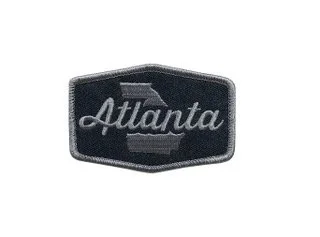 Atlanta Georgia State embroidered Patch