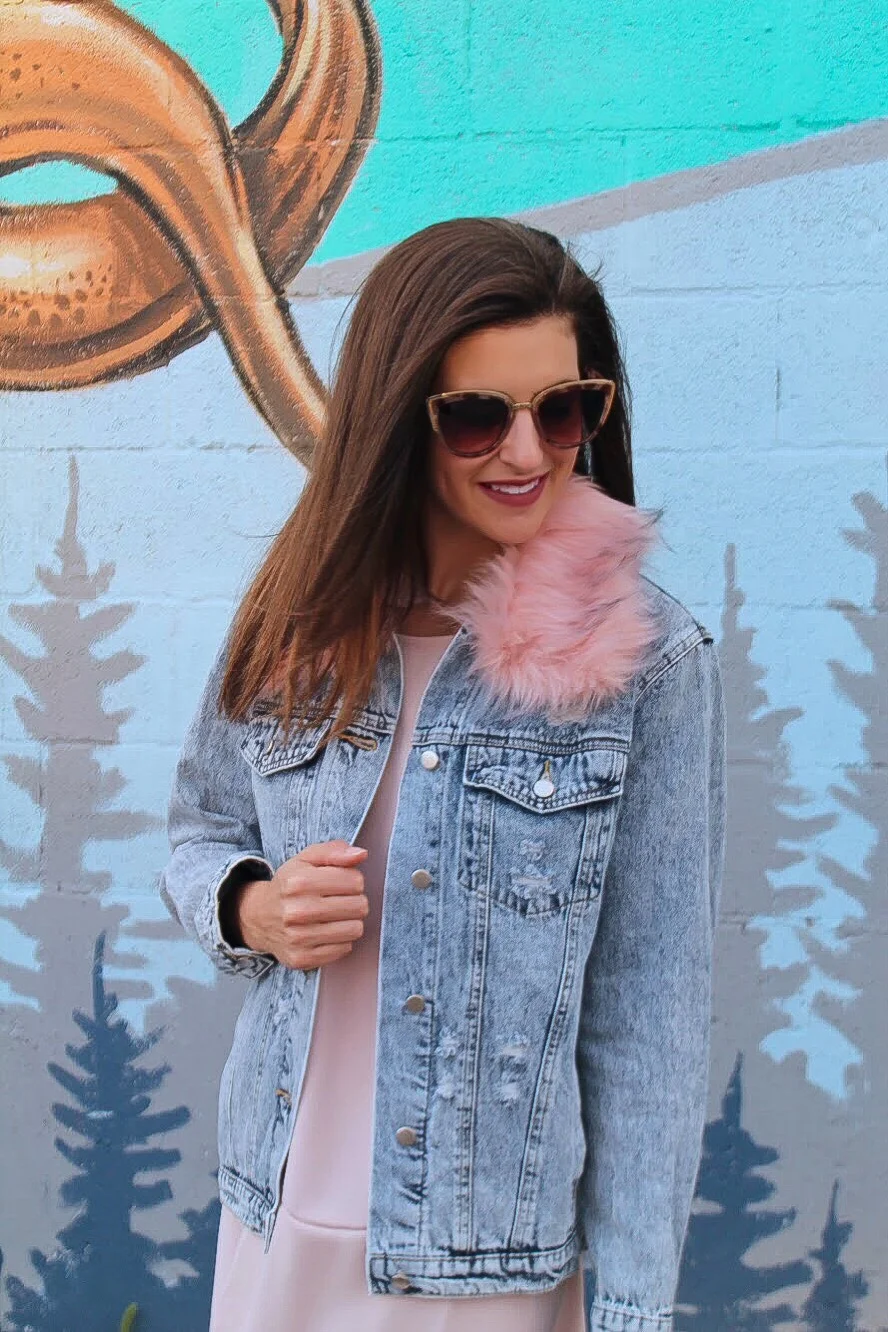 honey punch jean jacket