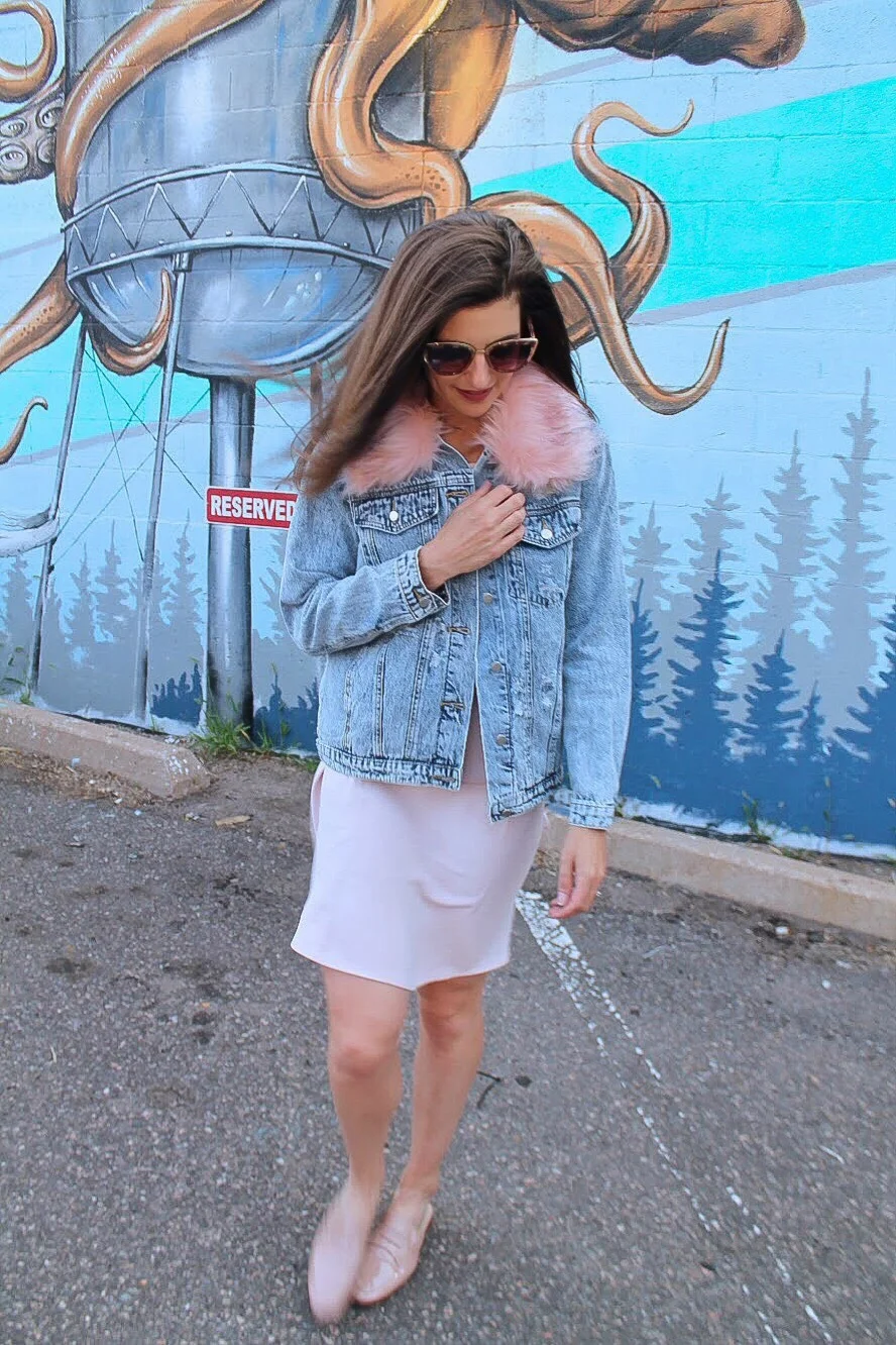honey punch jean jacket