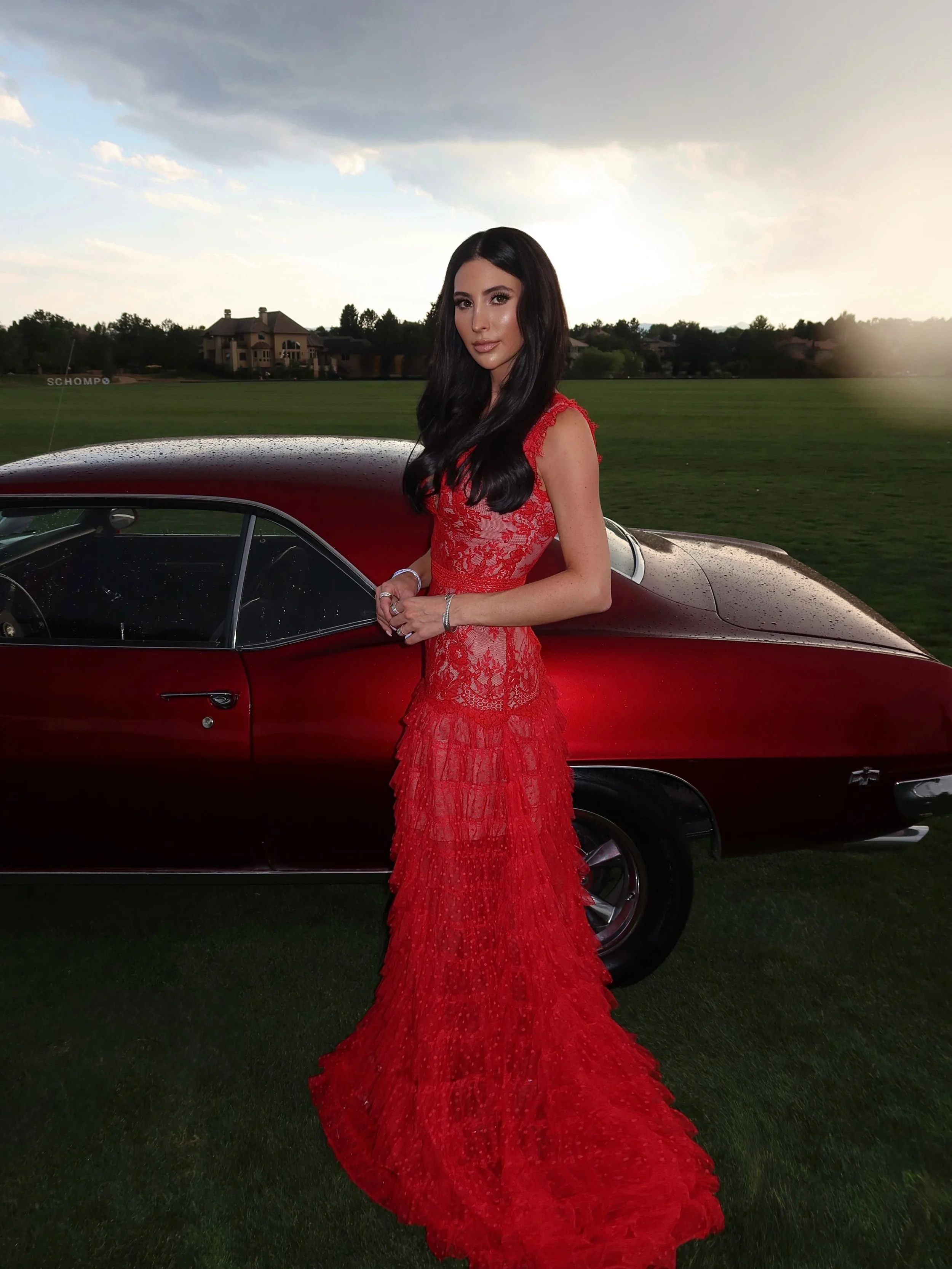 Black tie on a polo field is the correct amount of extra. ✨🥂

Denver Polo Classic Friday night and the best one yet. Gorg cars, fab food &amp; drinks, a tent full of people who understood the assignment. &amp; most importantly, raising money for the