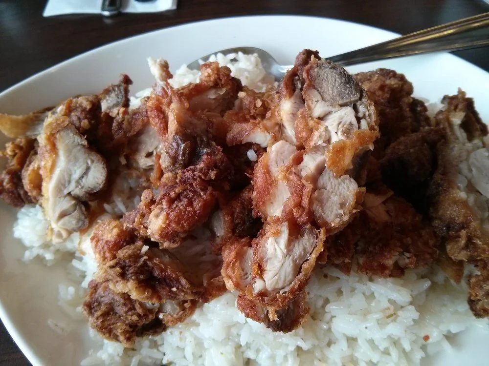 Fried Chicken Garlic Rice