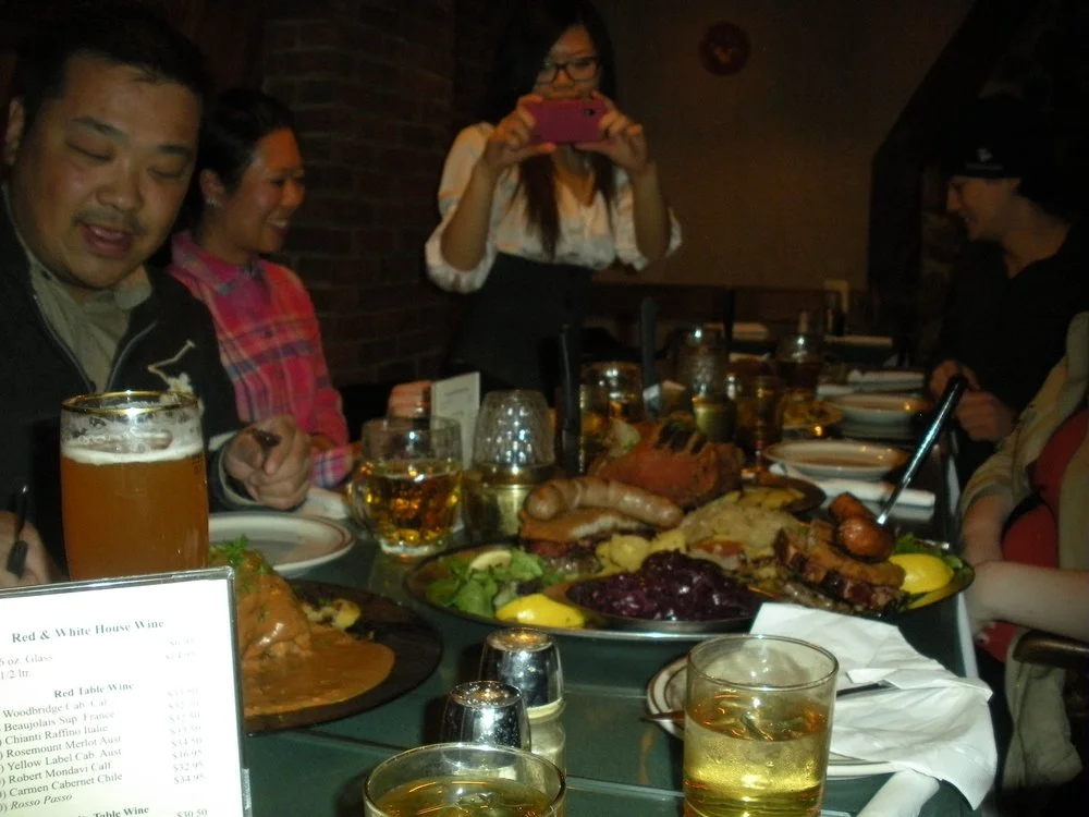 Friend had to take a picture of the feast