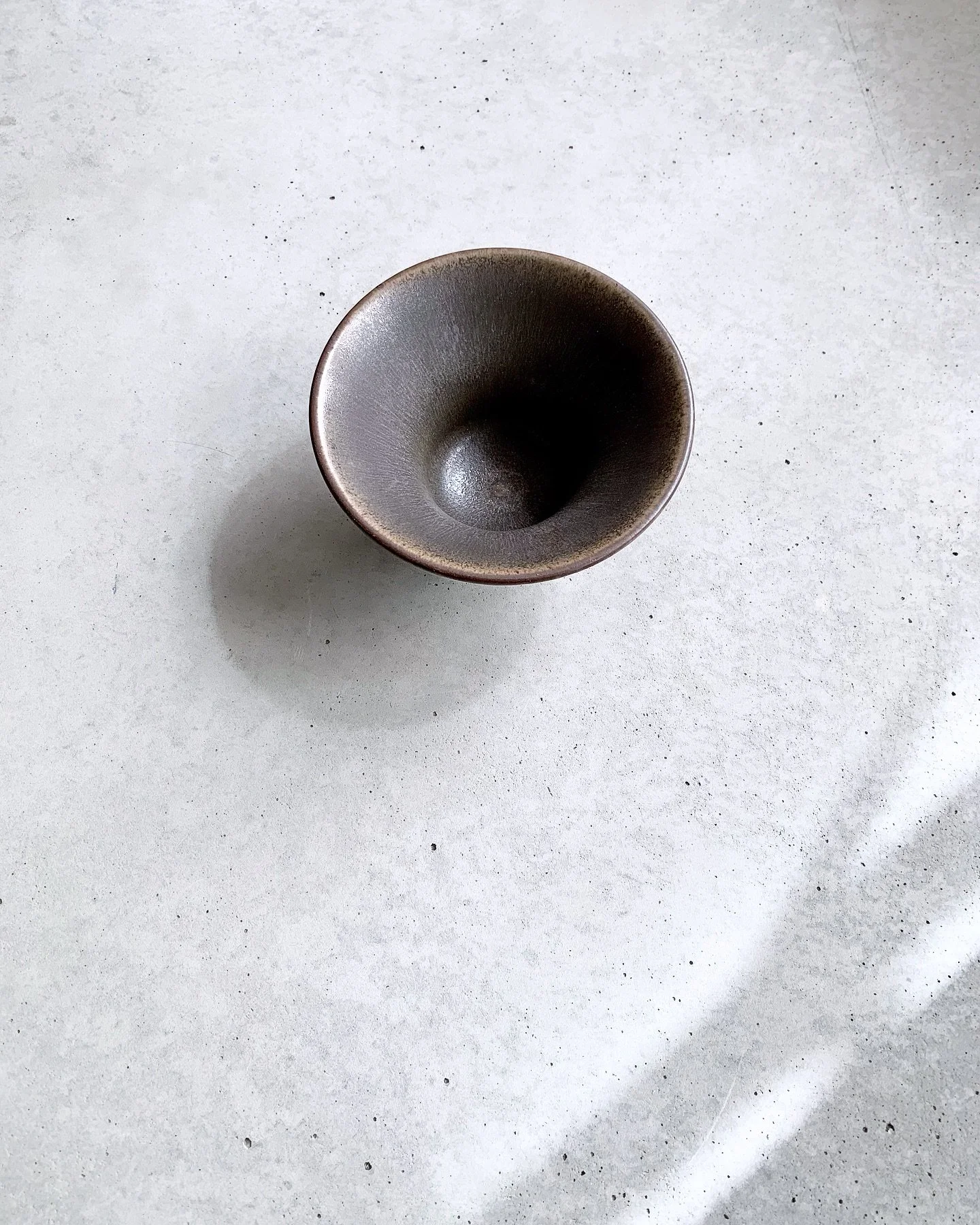 Early morning light yesterday, narrow bowl with a soft curved rim.