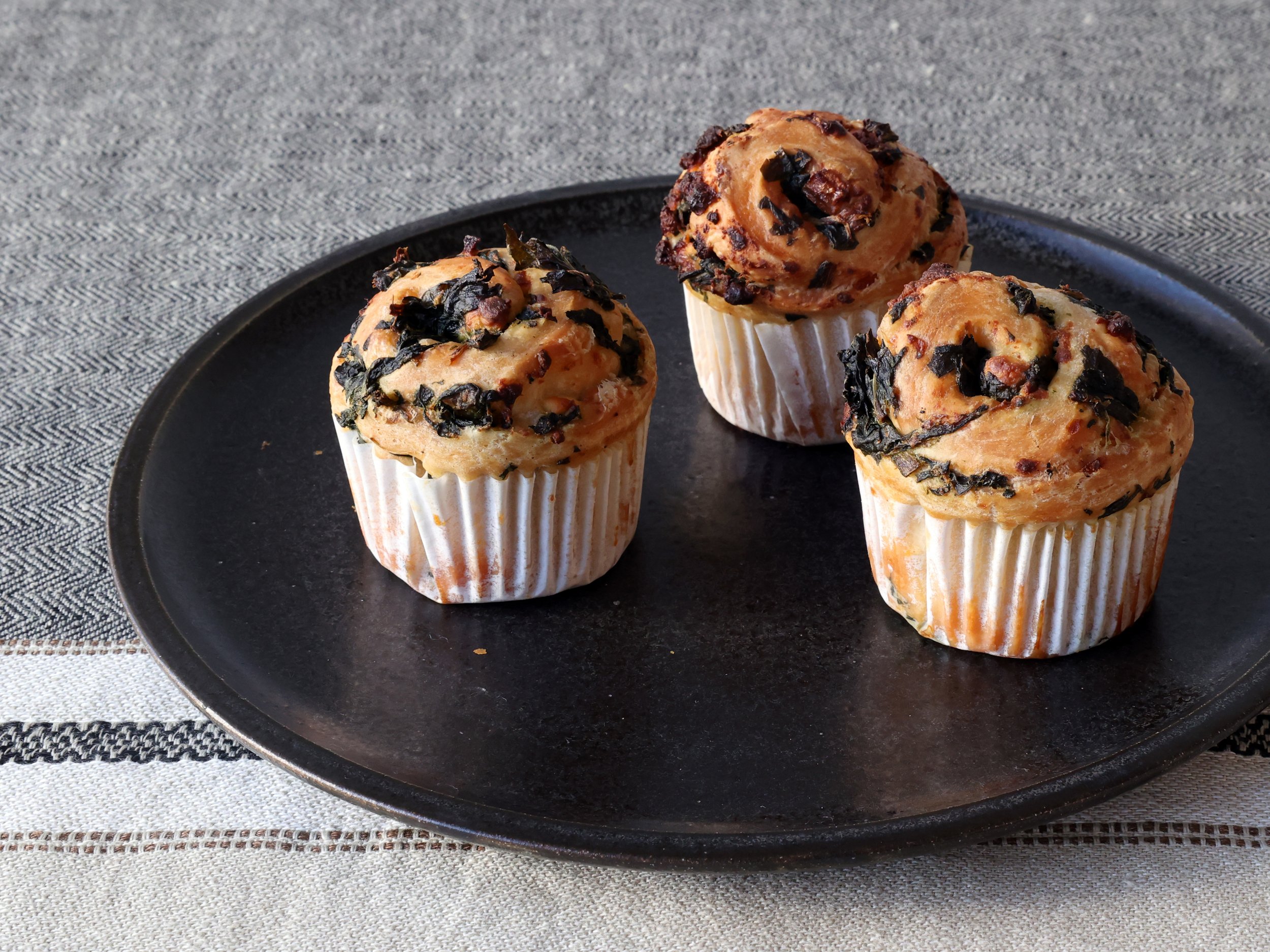 SPINACH &amp; FETA CRUFFIN