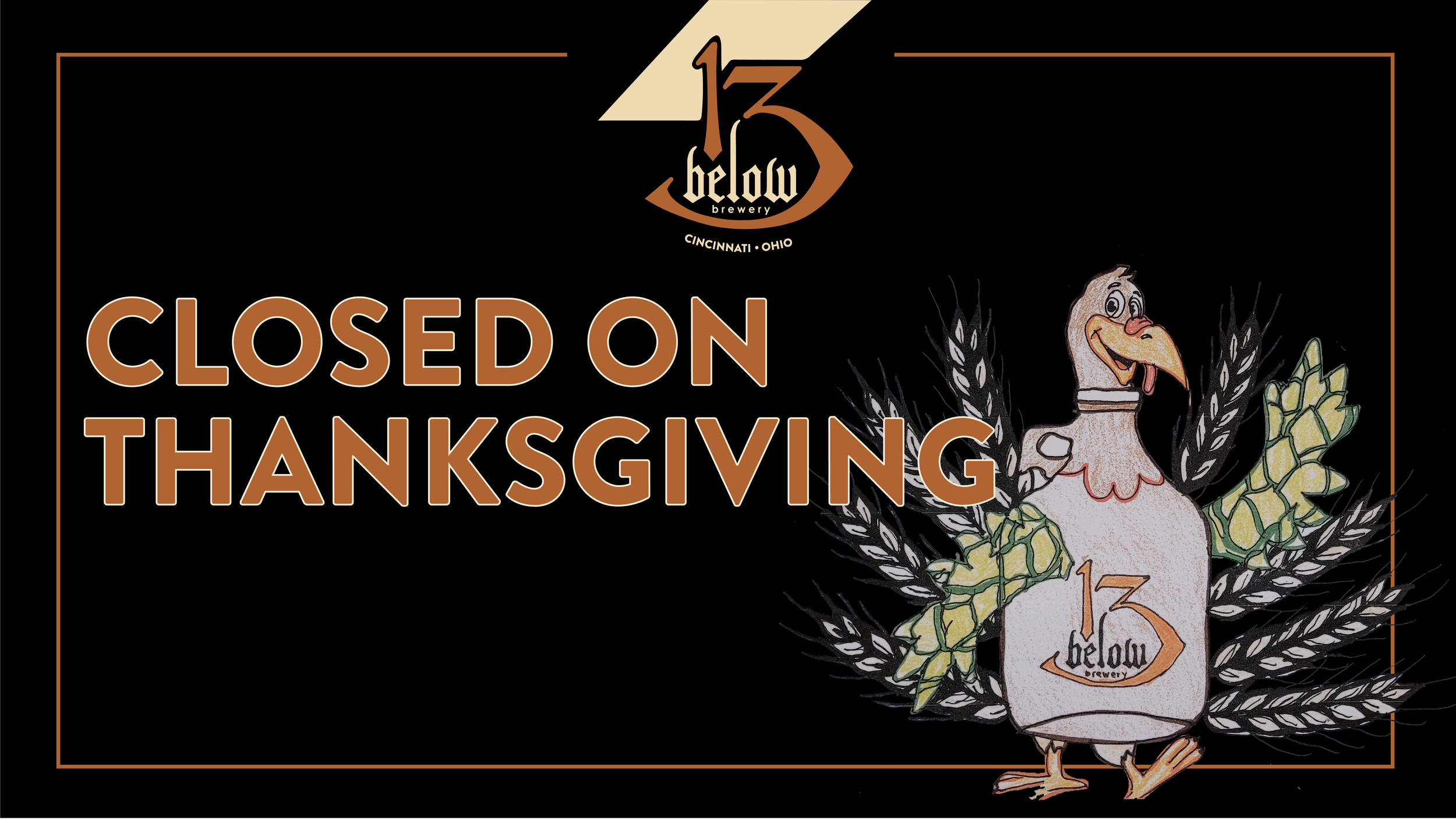 Closed for Thanksgiving