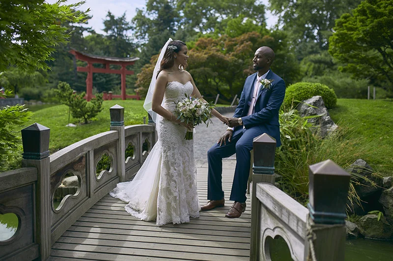 Brooklyn Botanical Gardens Bat Haus Wedding