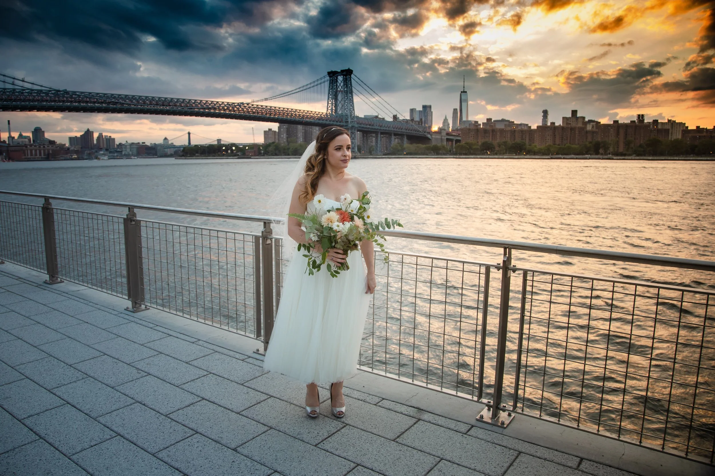 W Loft Rooftop BK Venues Fall Wedding