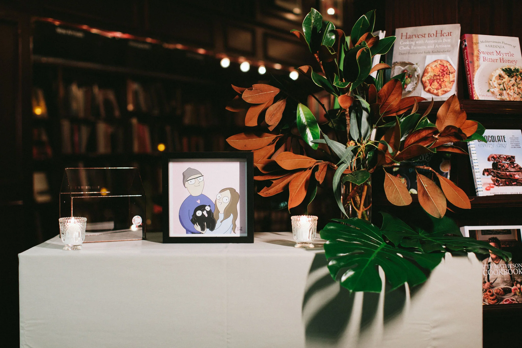 Housing Works Bookstore NYC Wedding Reception