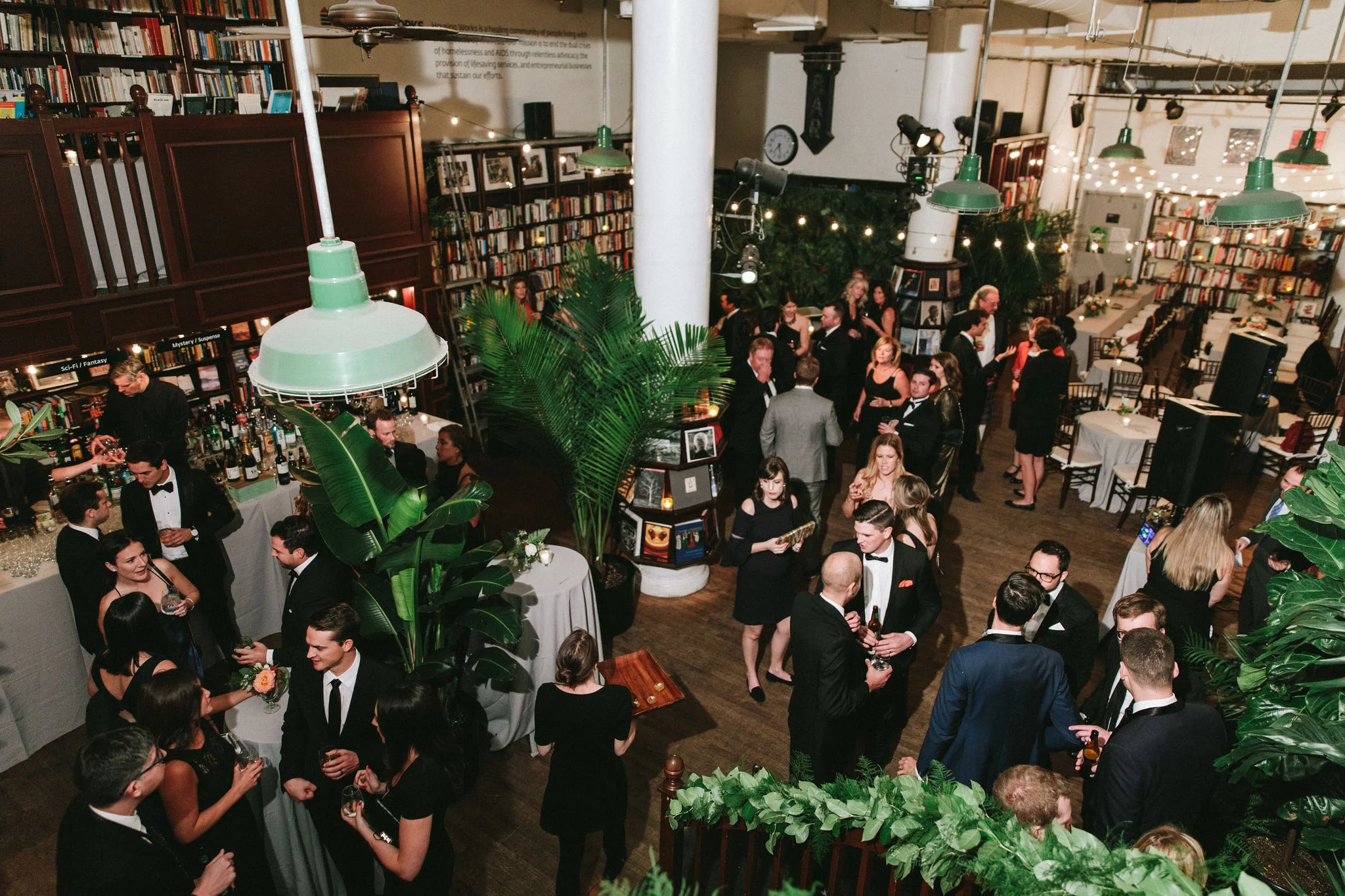 Housing Works Bookstore NYC Wedding Reception