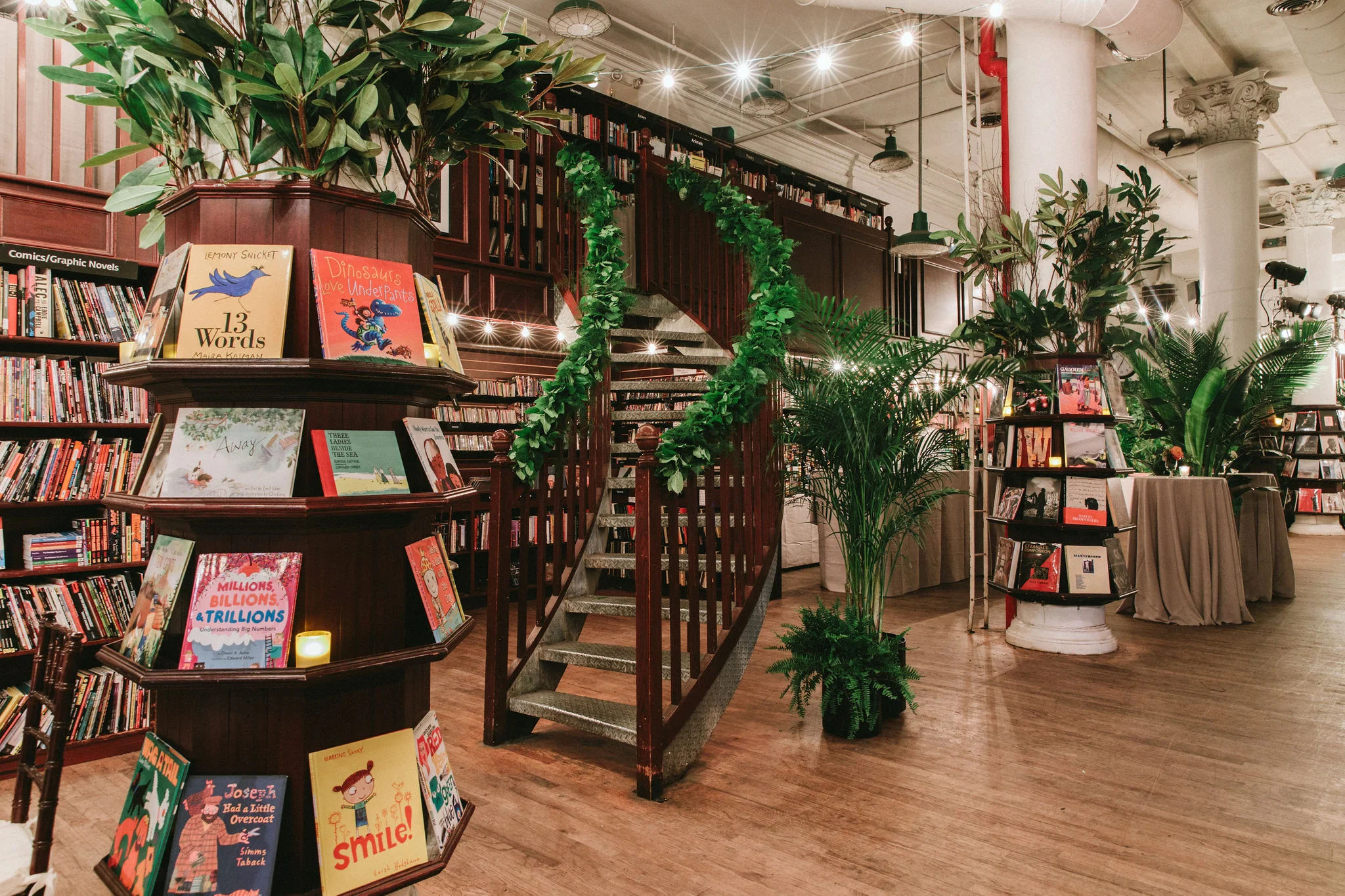 Housing Works Bookstore NYC Wedding Reception
