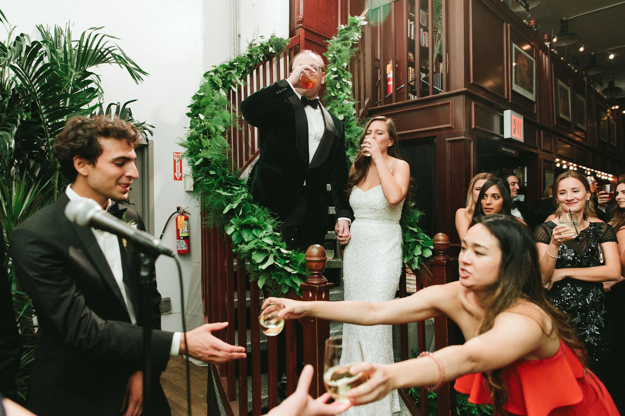 Housing Works Bookstore NYC Wedding Reception