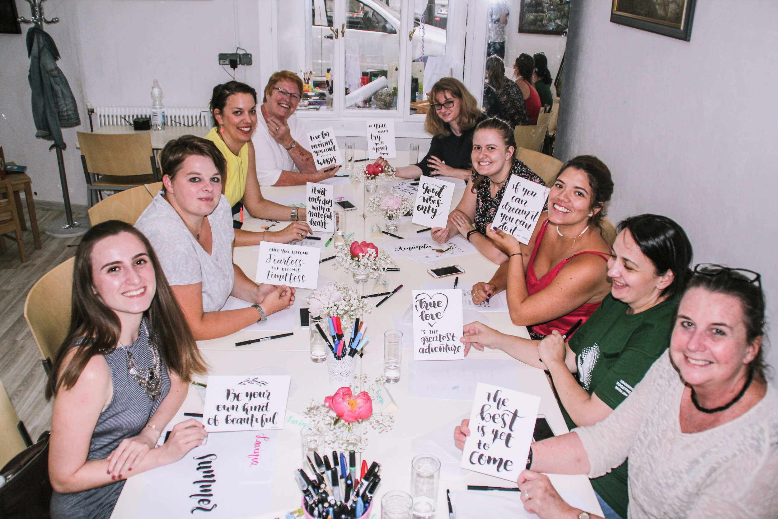 Lettering and Brush Calligraphy Workshop