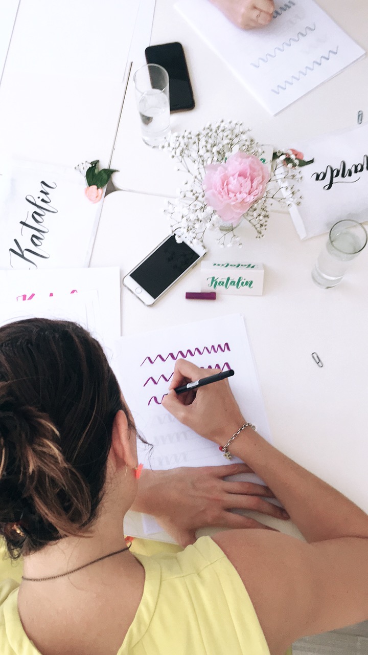 Lettering and Brush Calligraphy Workshop