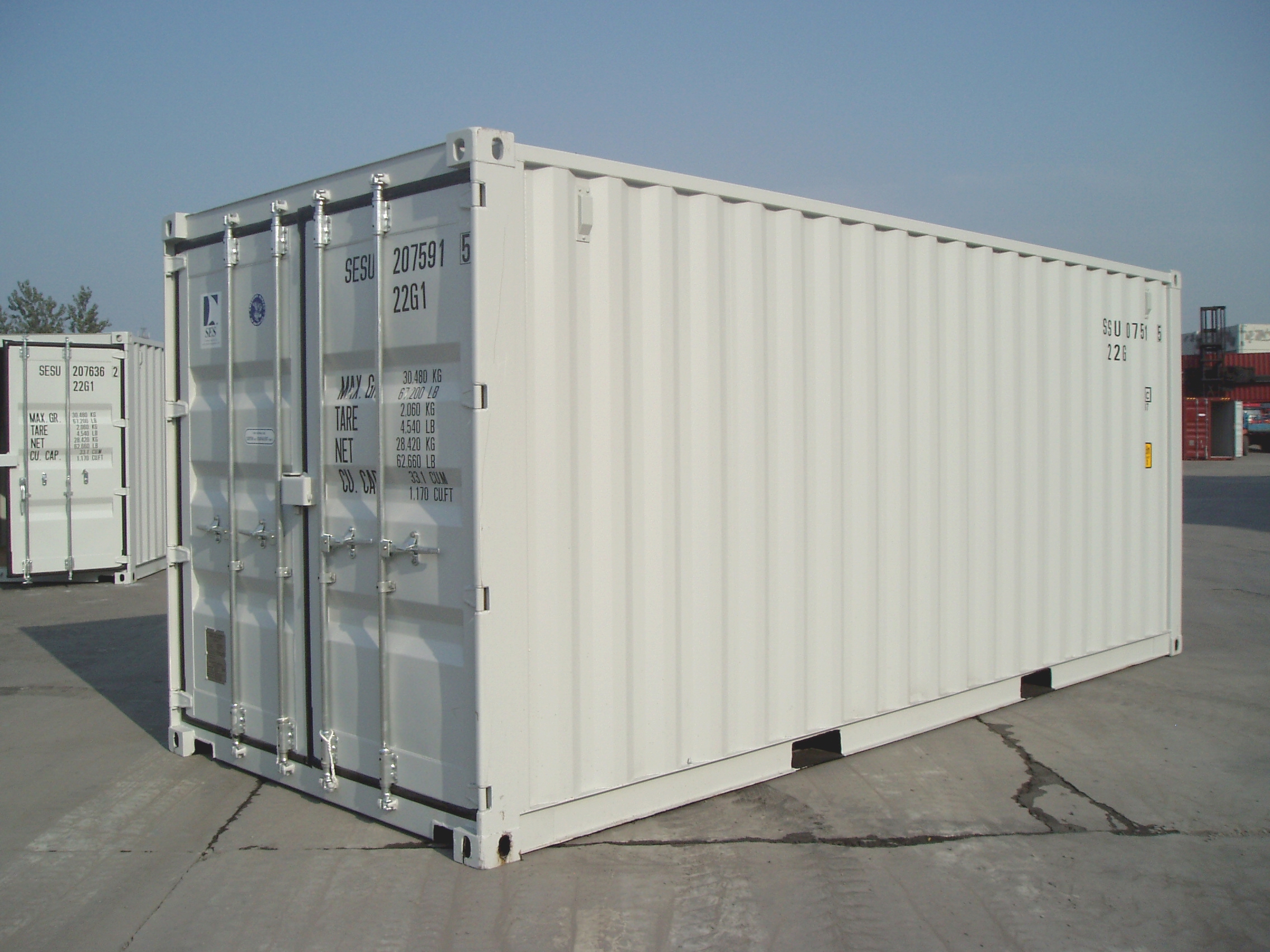 NEW (ONE TRIP) 20’ STANDARD CONTAINER