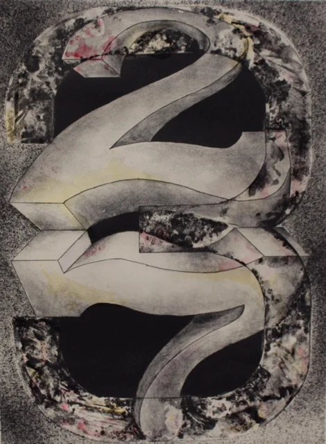 Advancement of 2 and 3 ,and structure of 7=(2+1)+(3+1)    Lithograph.jpg