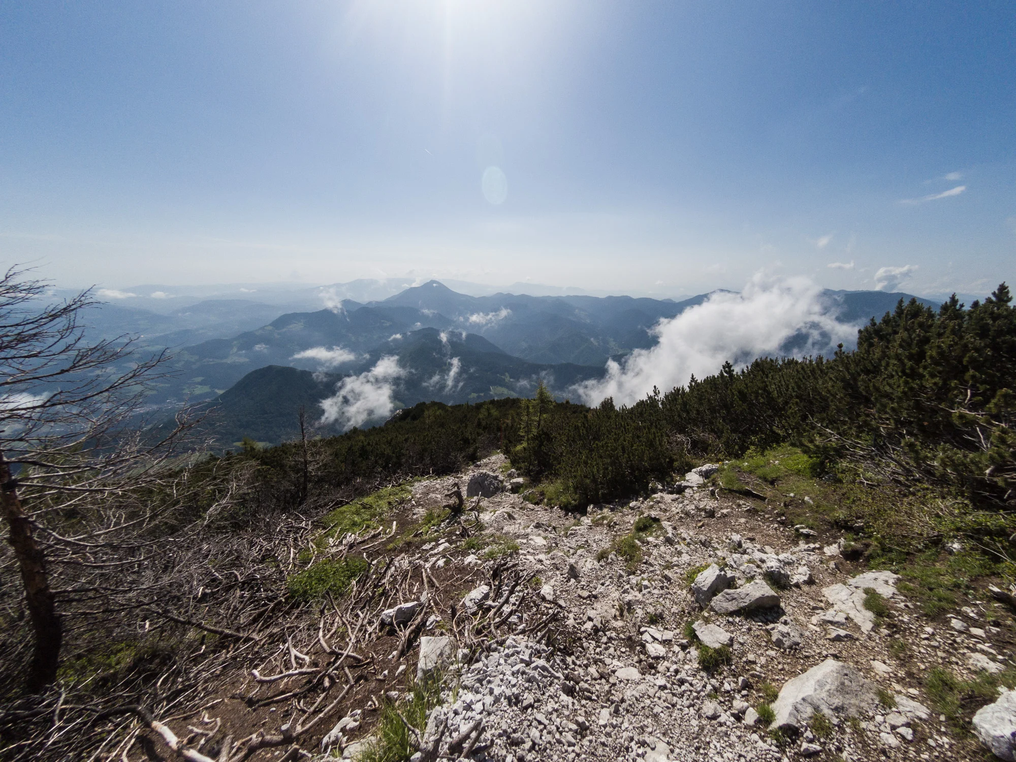 Urslja gora in the distance