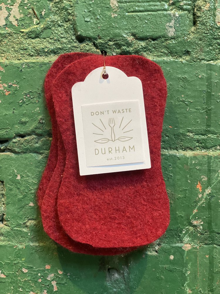 Wool Dish Scrubbers — Don't Waste Durham