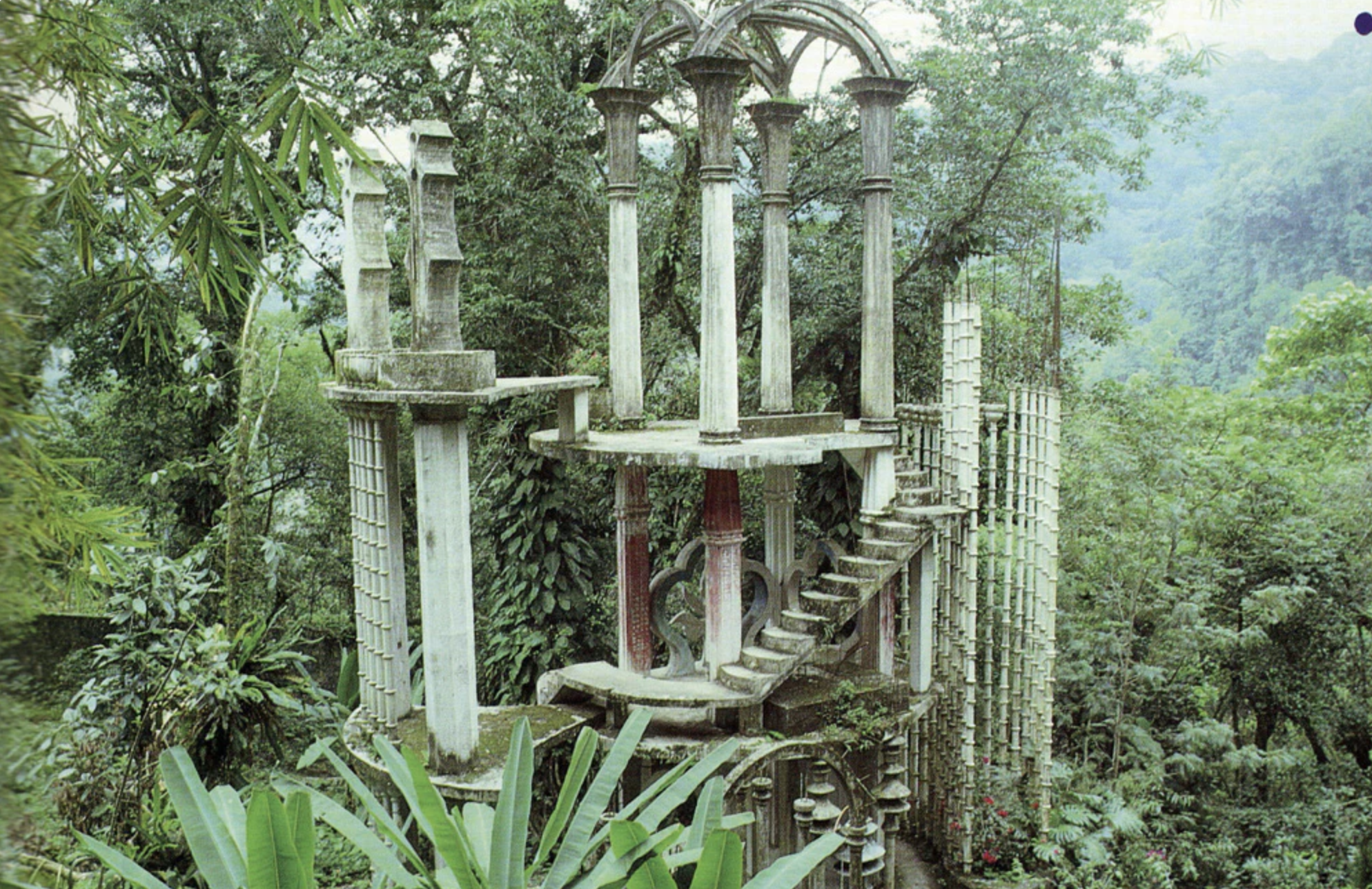  The Edward James Sculpture Garden, Las Posas, Xilitla, San Luis Potosi., Mexico 